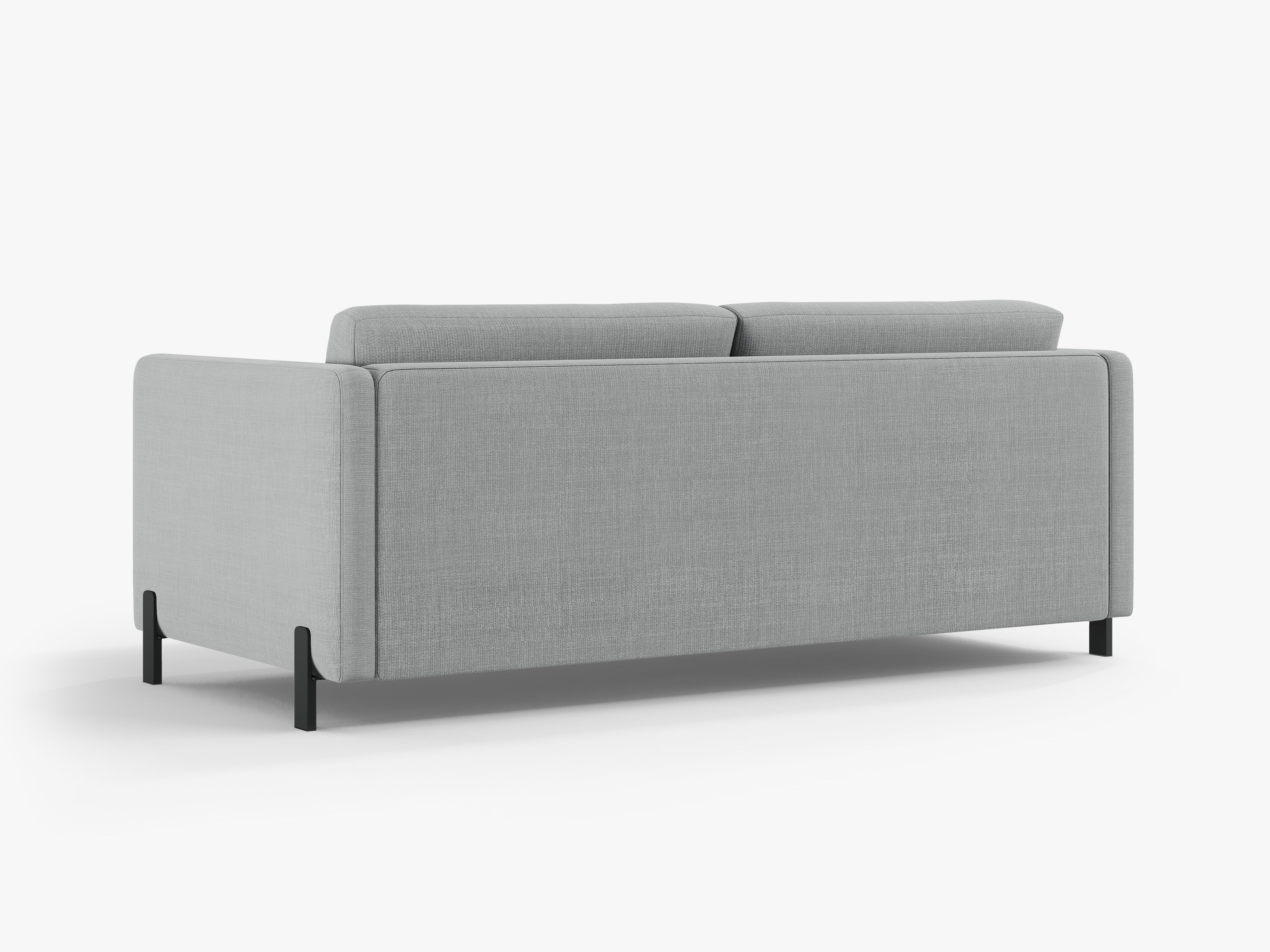 Sofa with bed function, "Gloria", 3 Seats, Light Gray, 202x102x80
Made in Europe