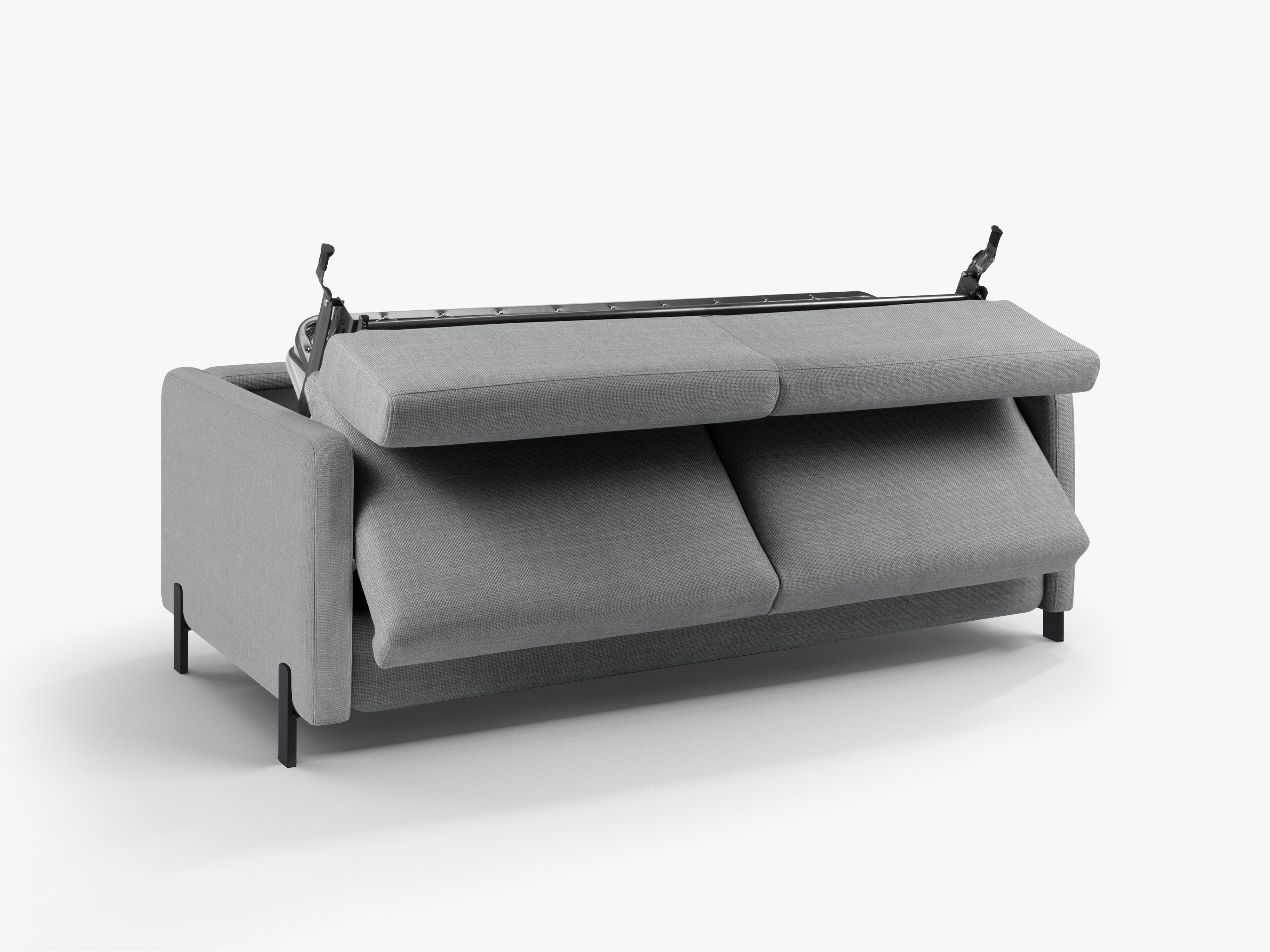 Sofa with bed function, "Gloria", 3 Seats, Light Gray, 202x102x80
Made in Europe