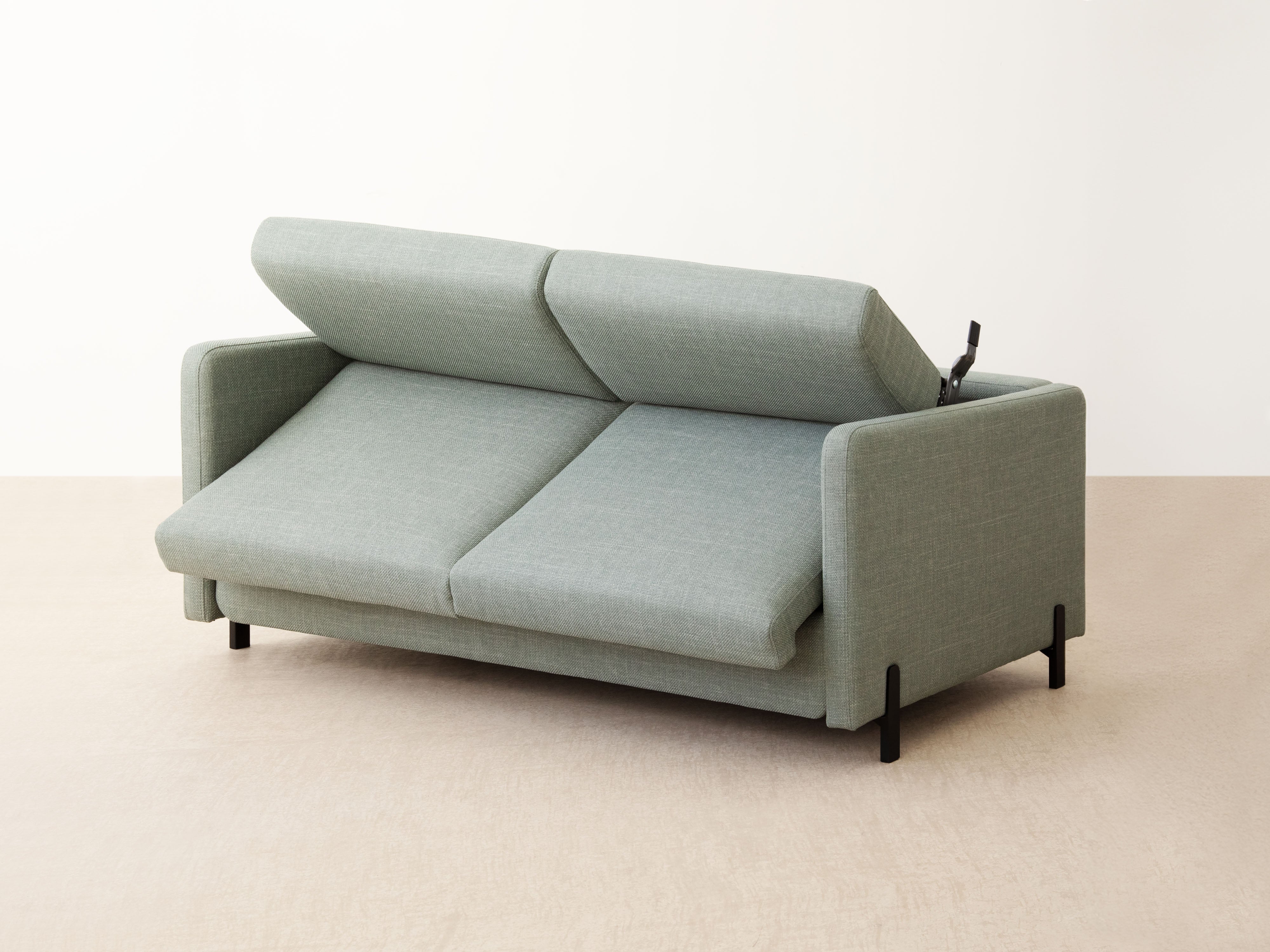 Sofa with bed function, "Gloria", 3 Seats, Dark Gray, 202x102x80
Made in Europe