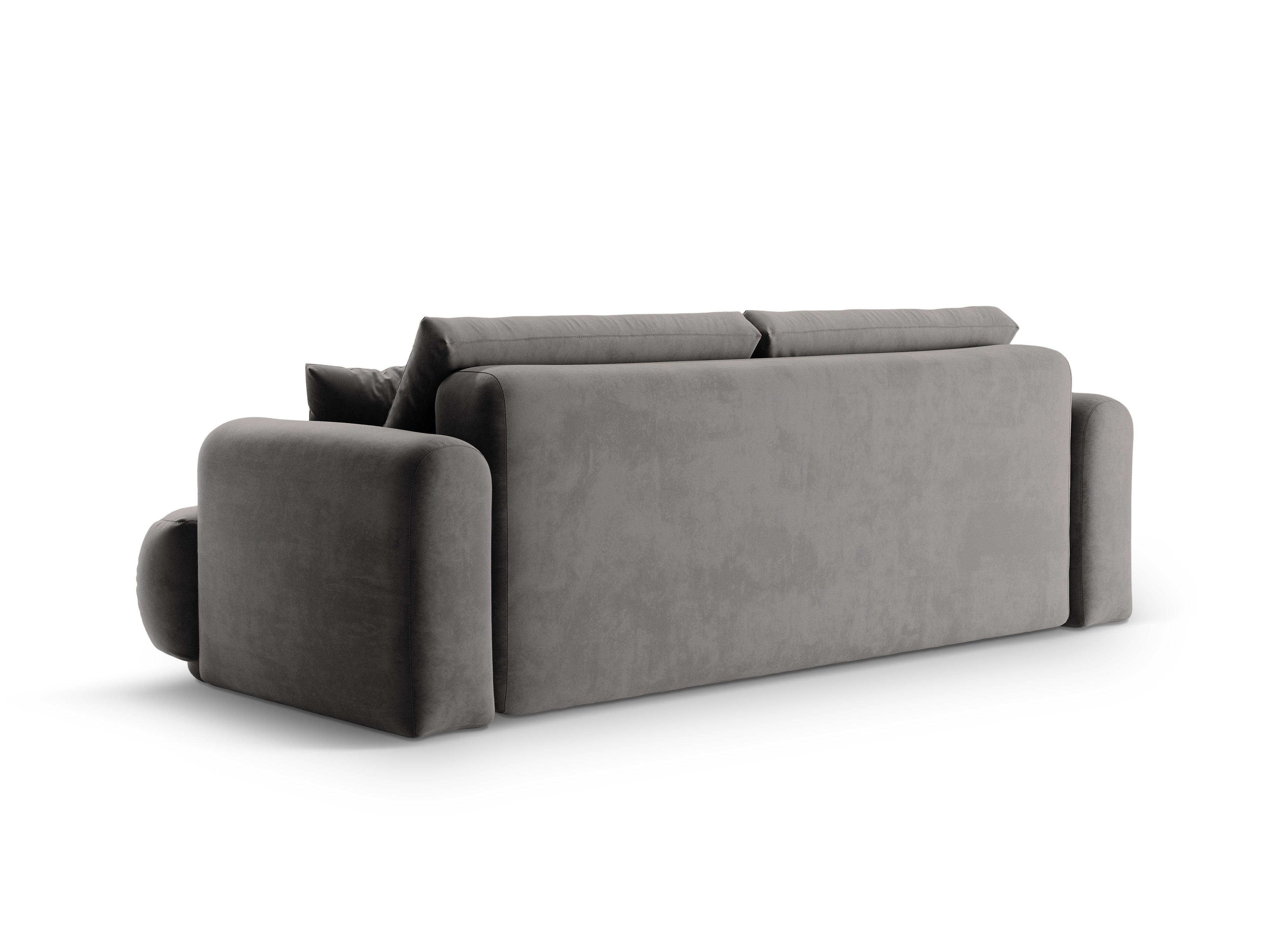 Samtsofa mit Ella Grey Schlaffunktion
