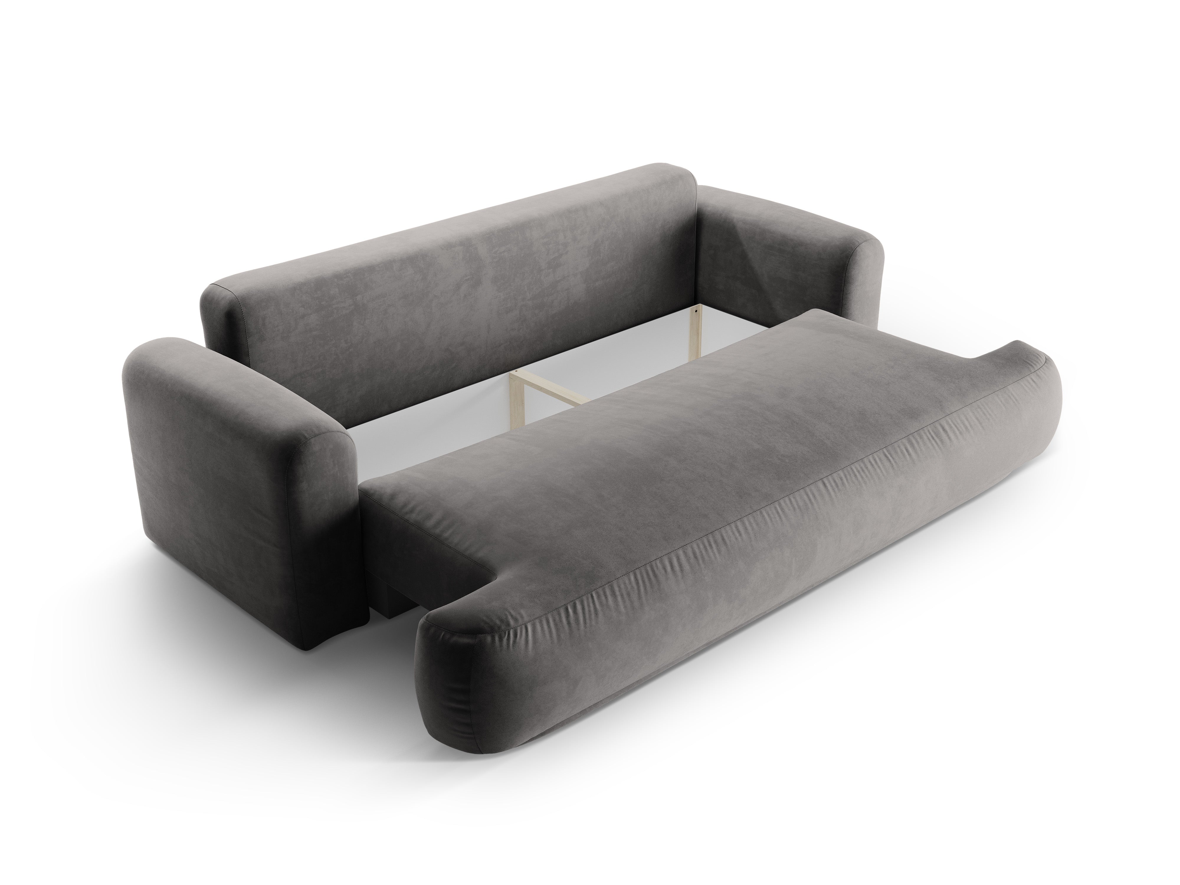 Samtsofa mit Ella Grey Schlaffunktion