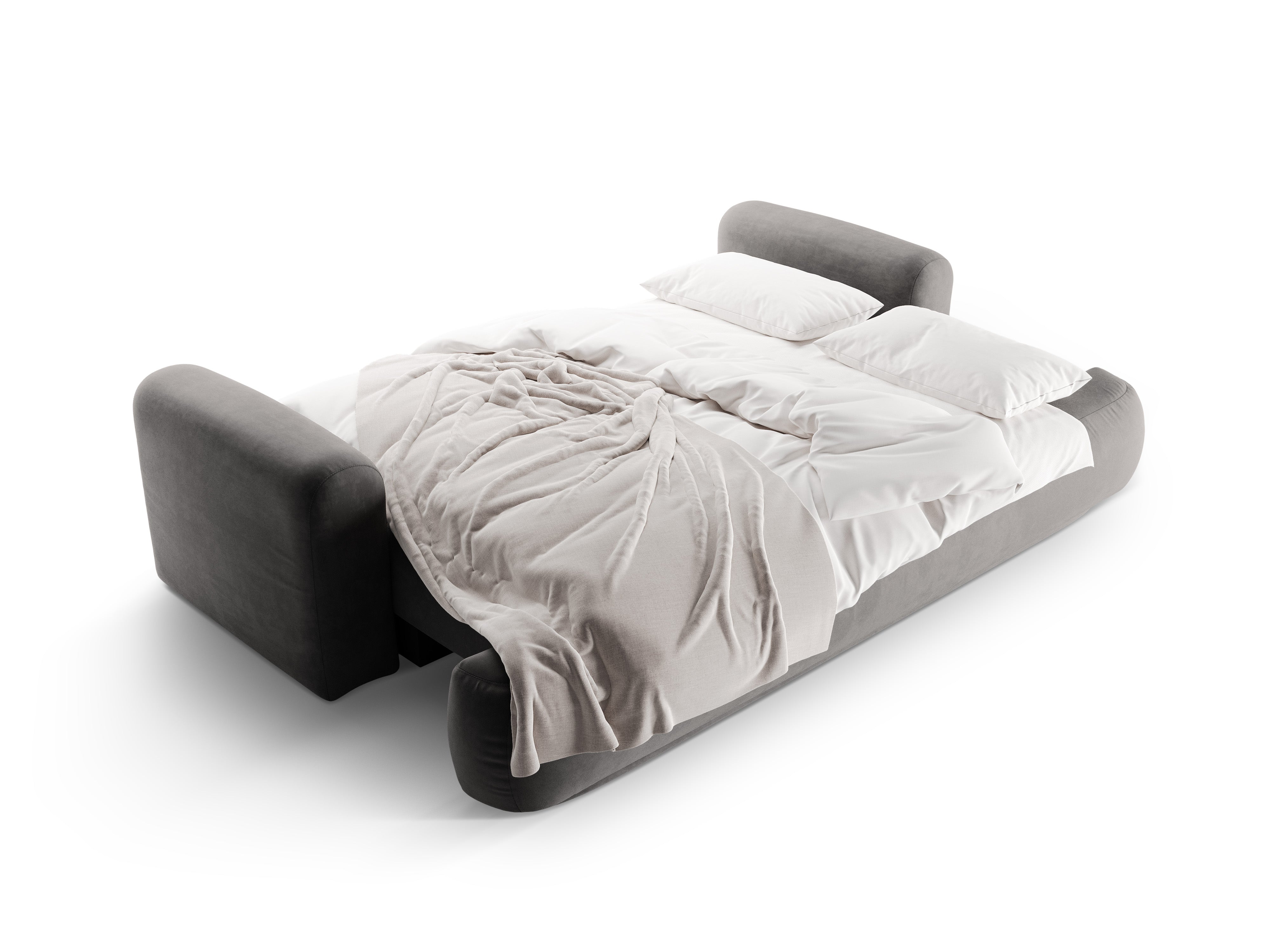 Samtsofa mit Ella Grey Schlaffunktion