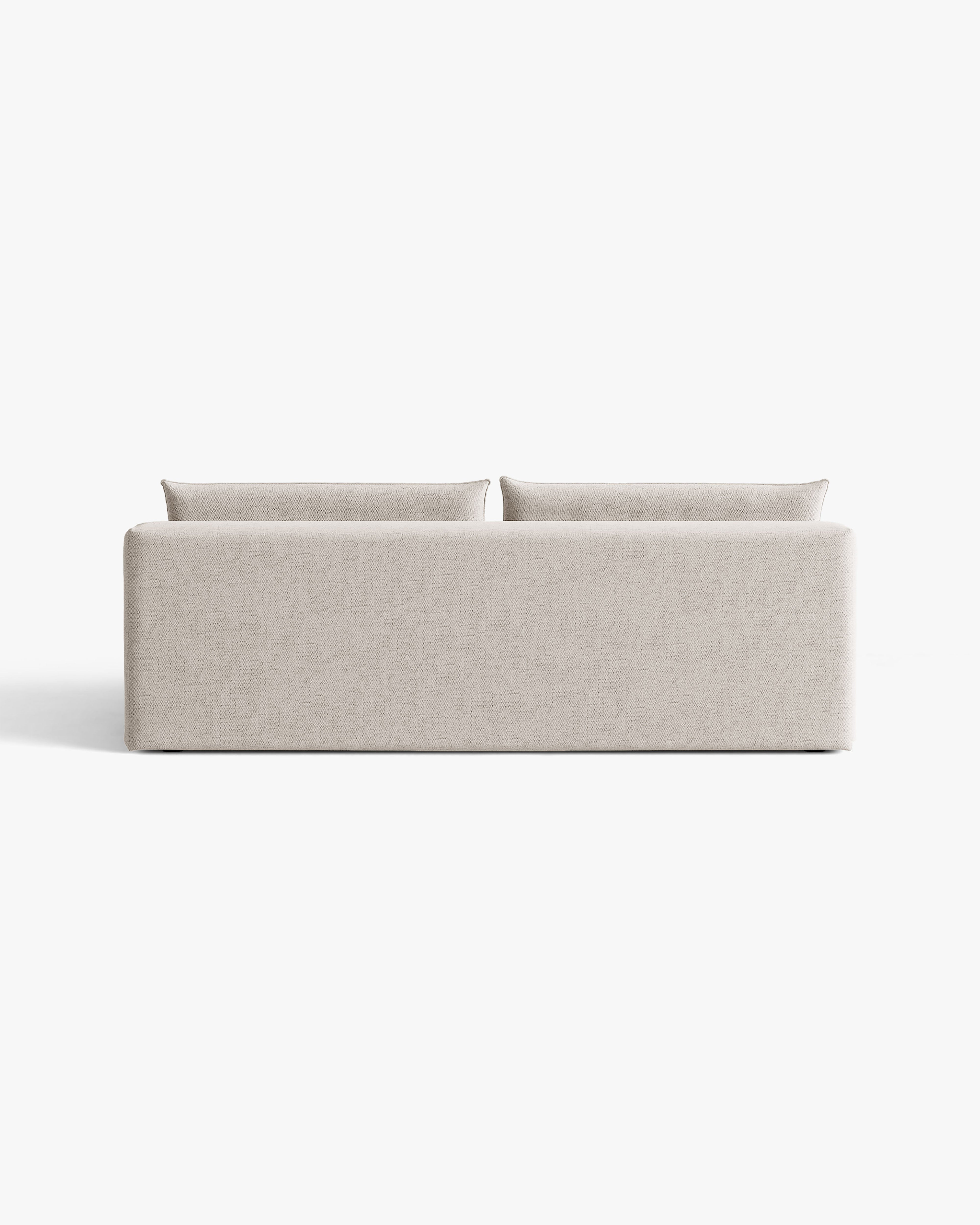 Beige 3-Seater Sofa with Sleeping Function HENA