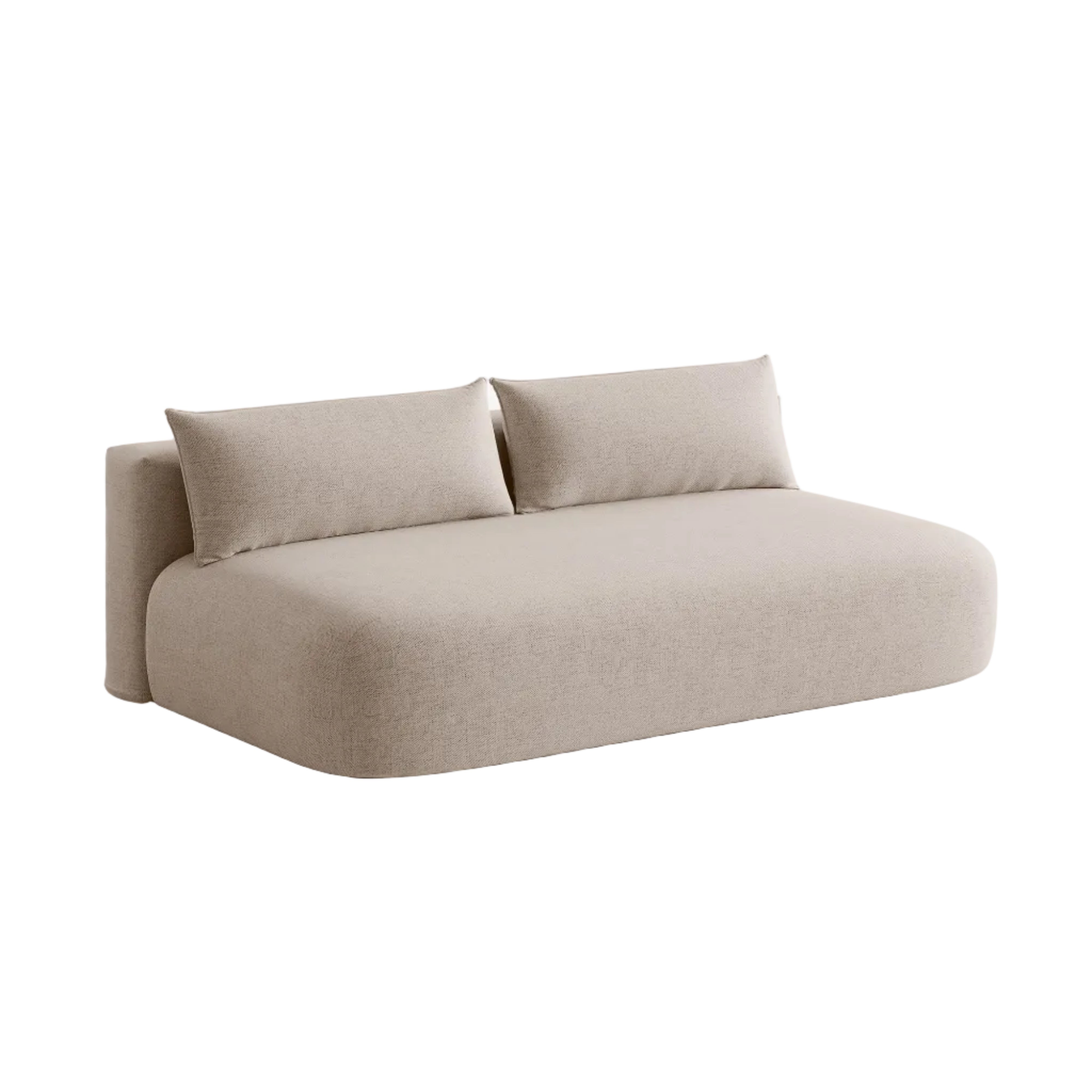 3-Seater Sofa with Sleeping Function HENA Cappuccino