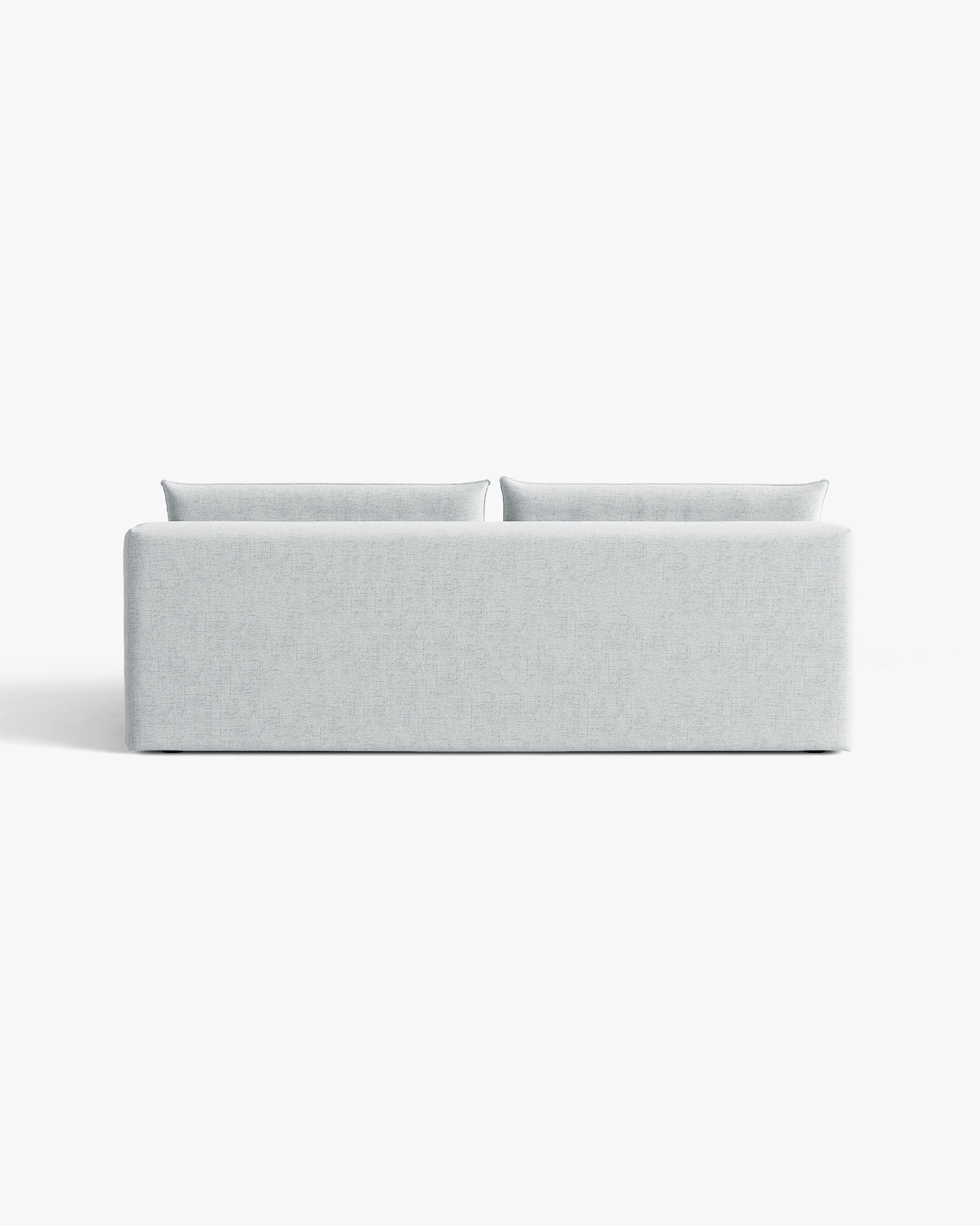 HENA Light Gray 3-Seater Sofa with Sleeping Function