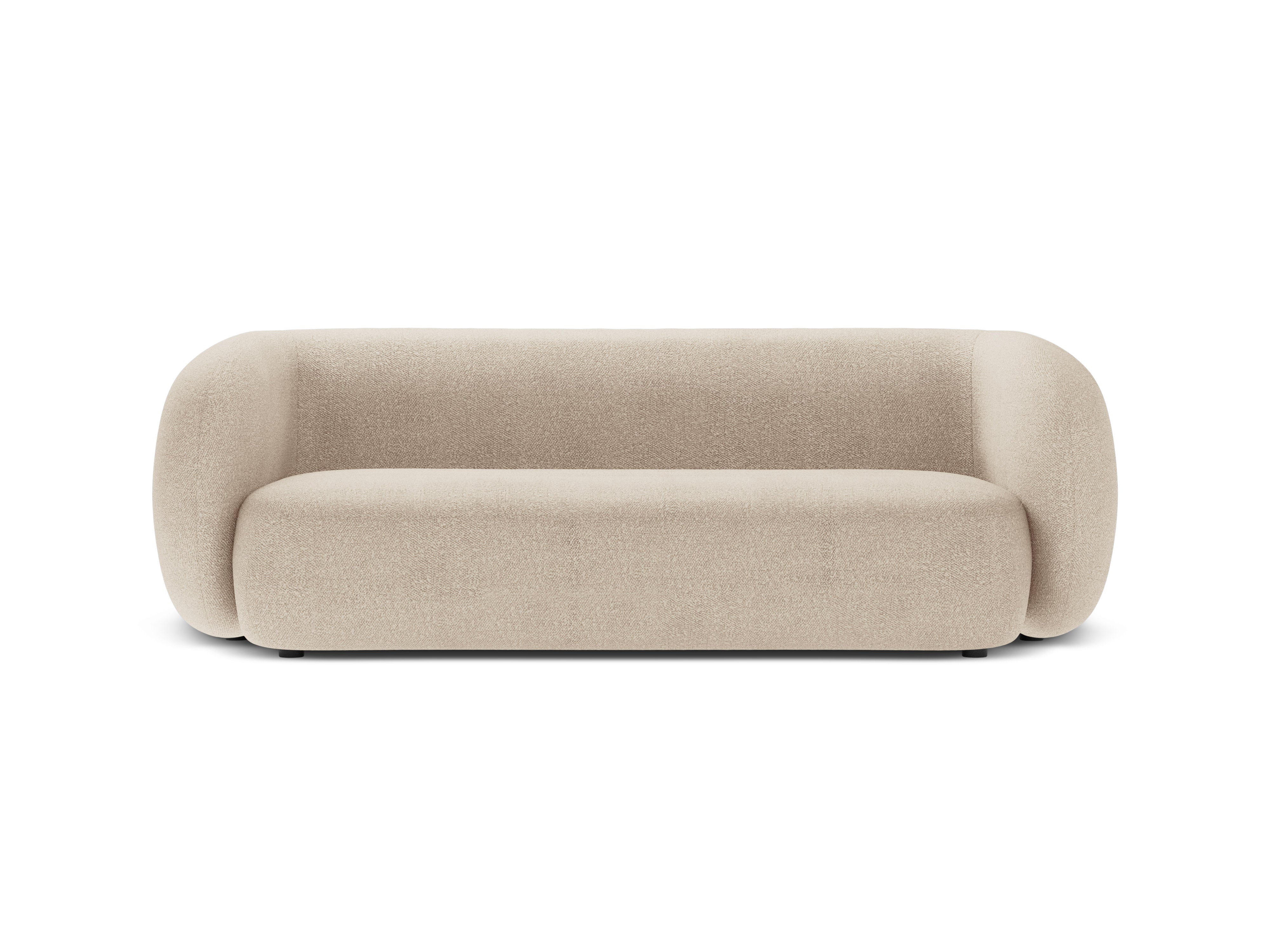 3-seater Sofa KATE beige boucle