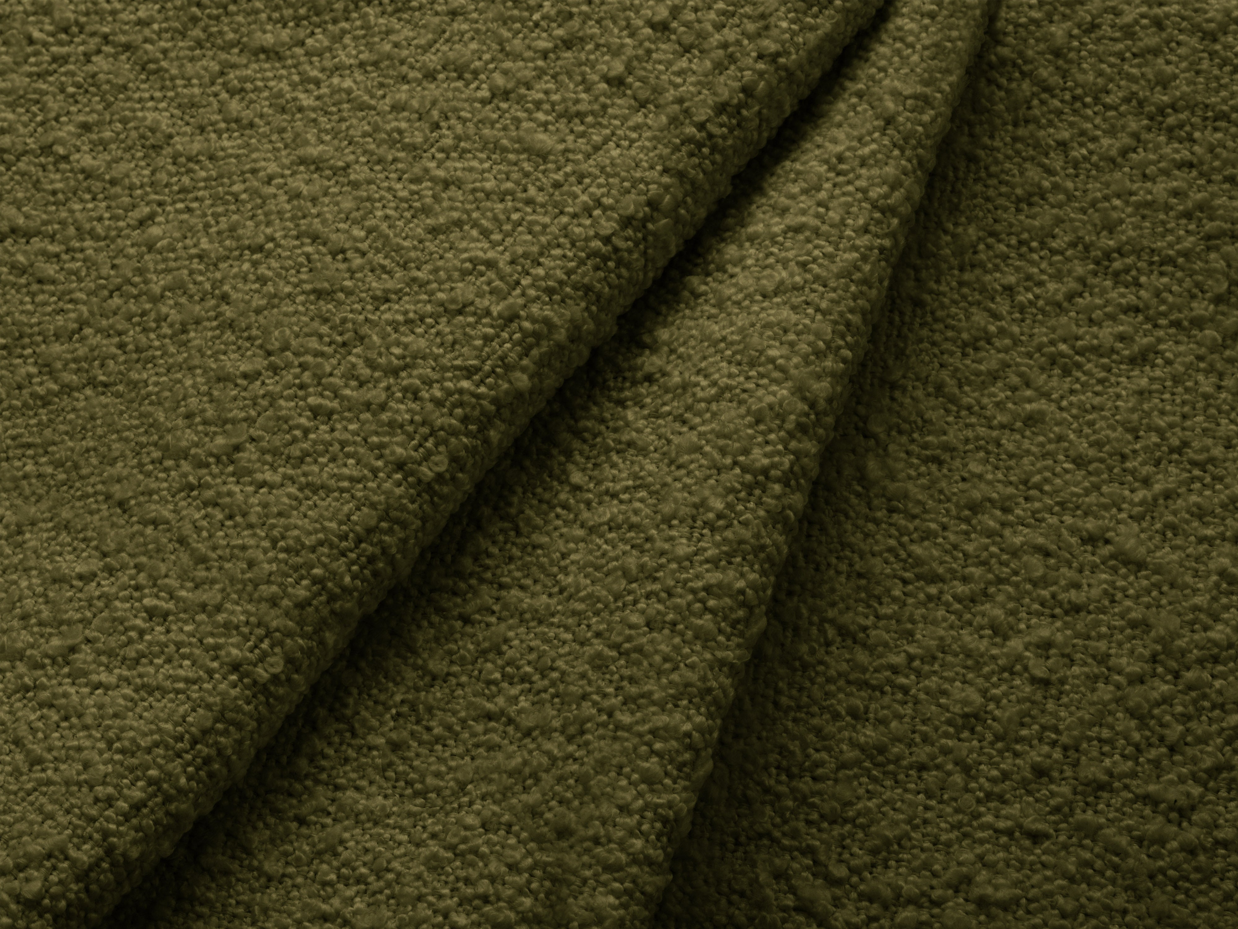 3-seater Sofa MILEY green boucle