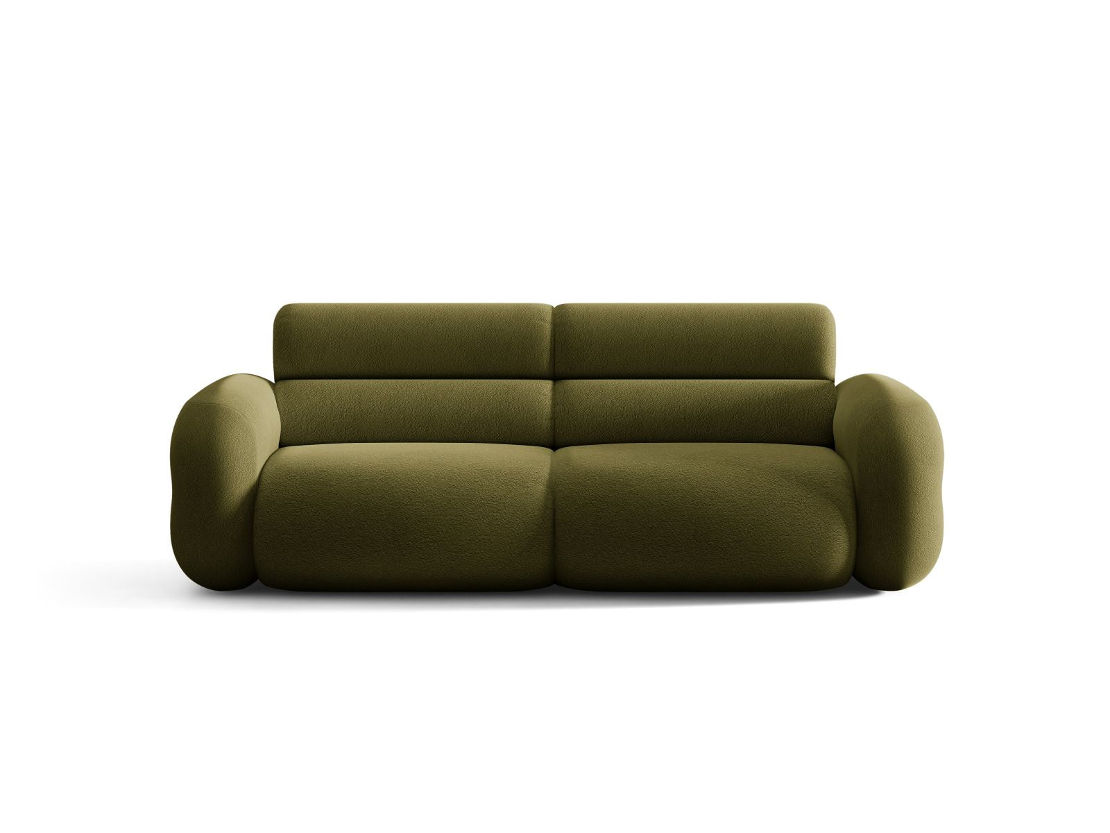 3-Seater Sofa NEO in Olive Boucle