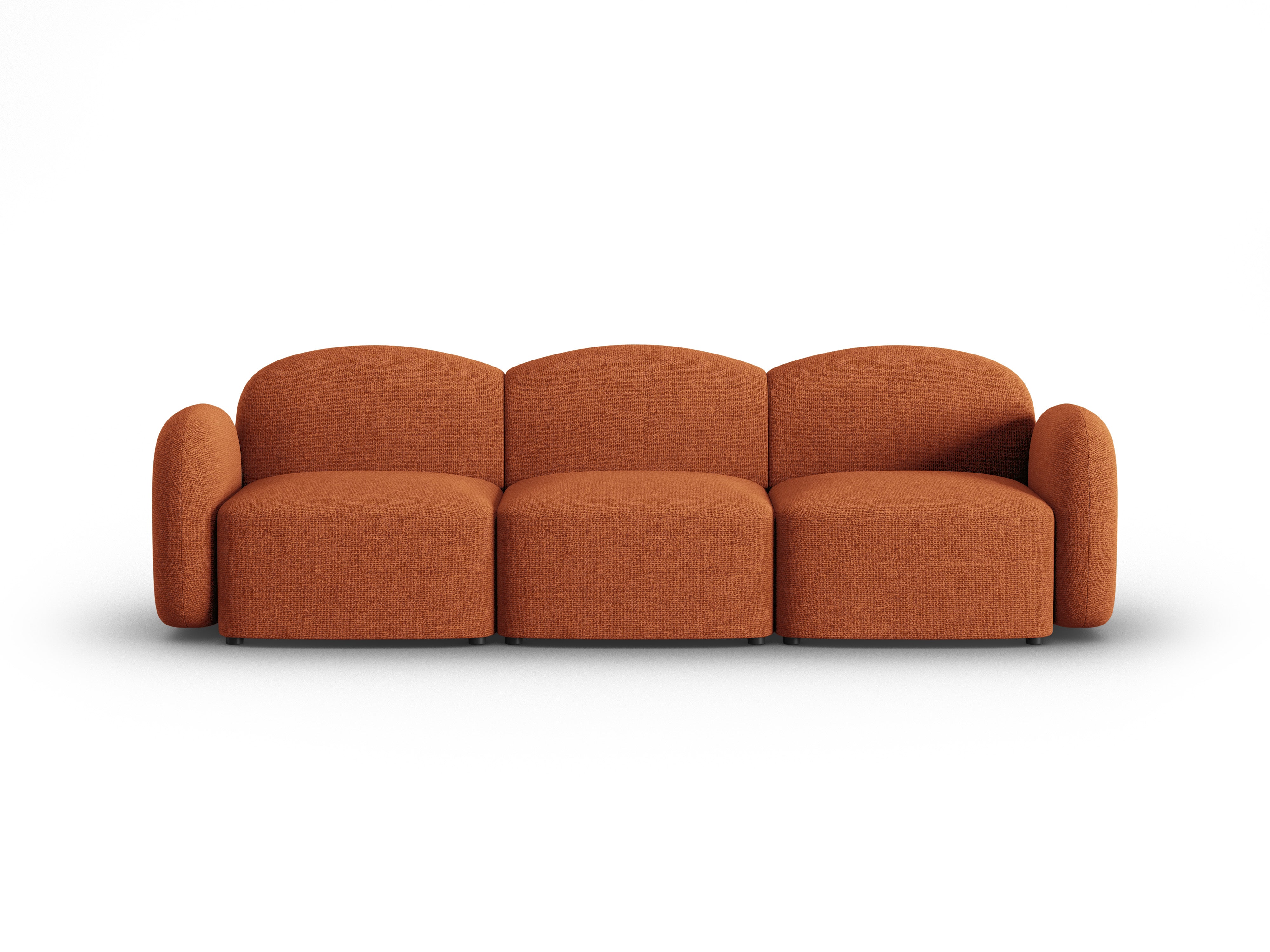 Sofa 3-osobowa BLAIR szenil terracotta melanż Micadoni Eye on Design