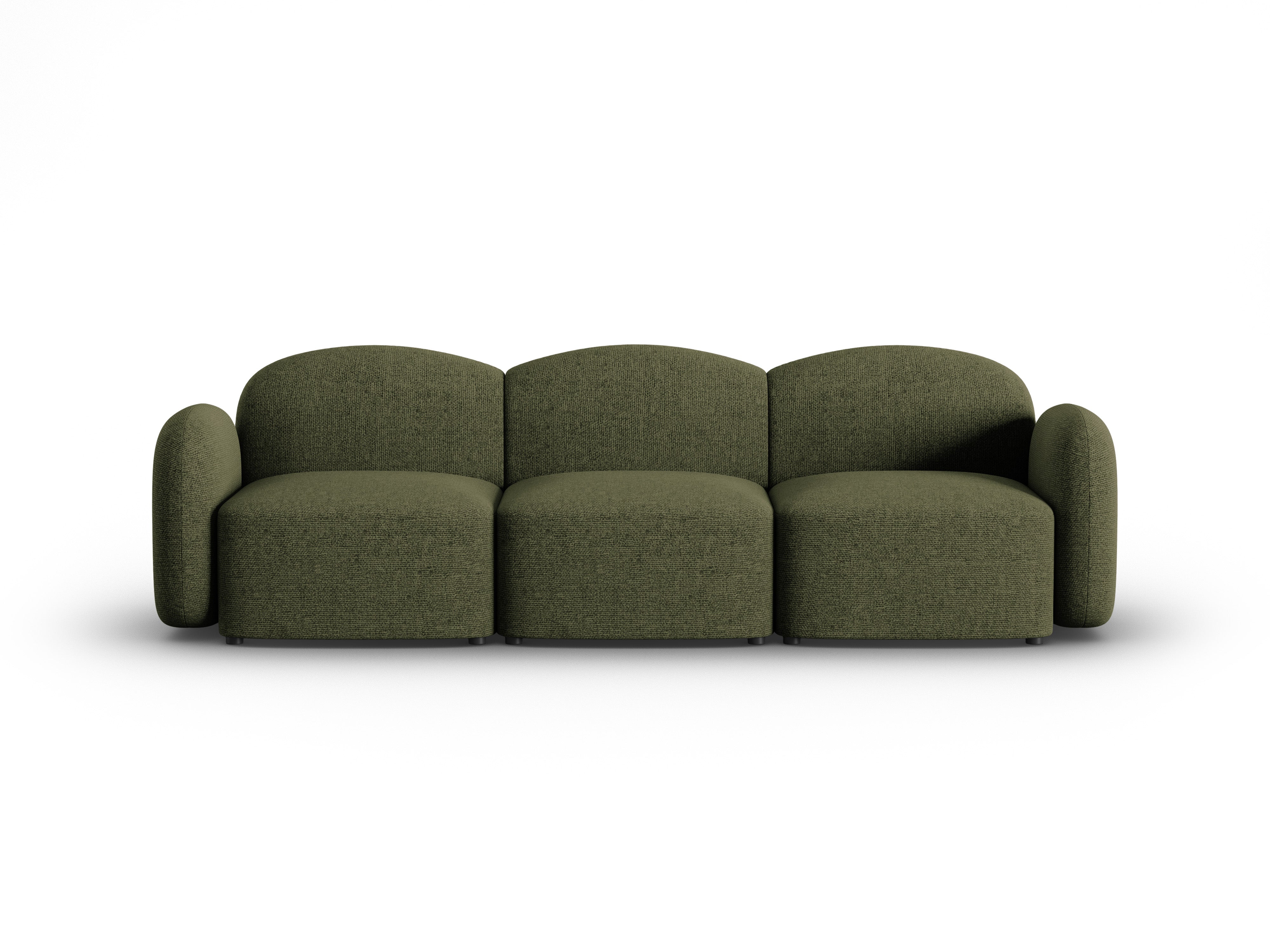 Sofa 3-osobowa BLAIR szenil zielony melanż Micadoni Eye on Design