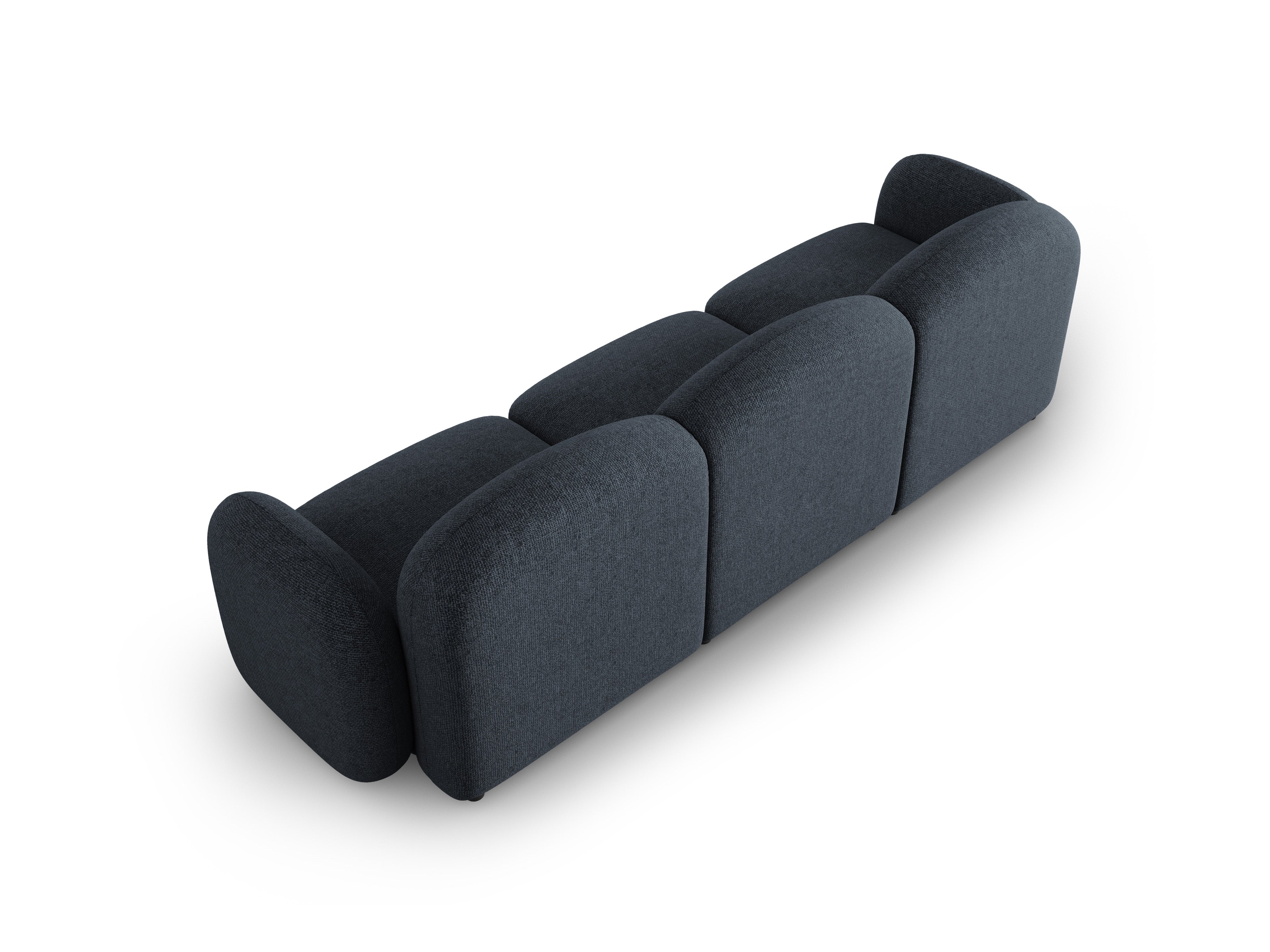 Sofa 3-osobowa BLAIR szenil granatowy melanż Micadoni Eye on Design
