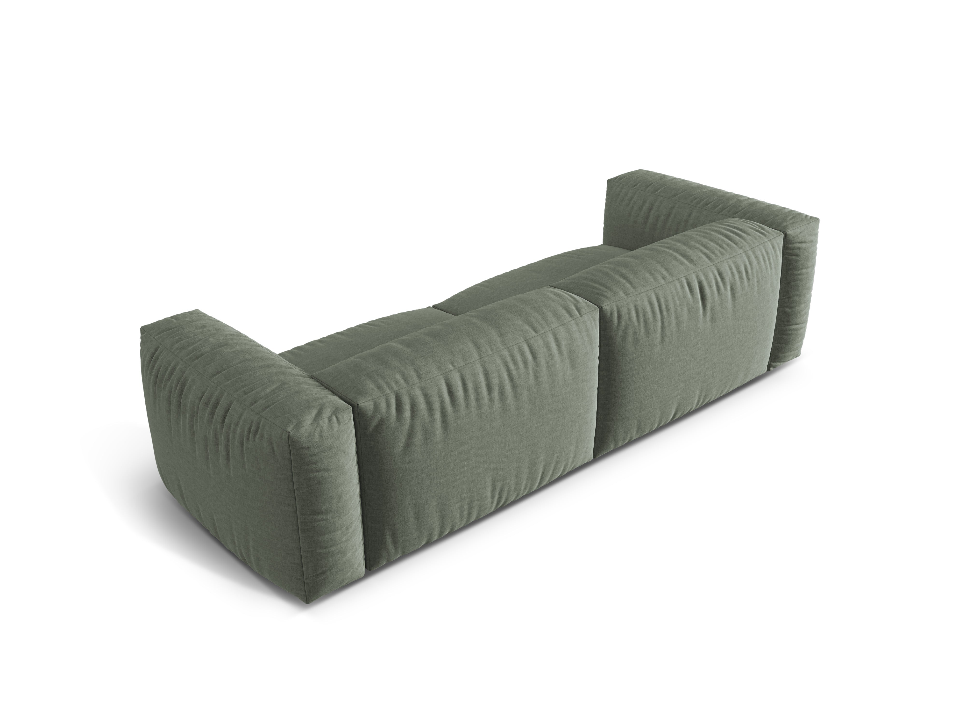 3-person sofa martin olive green