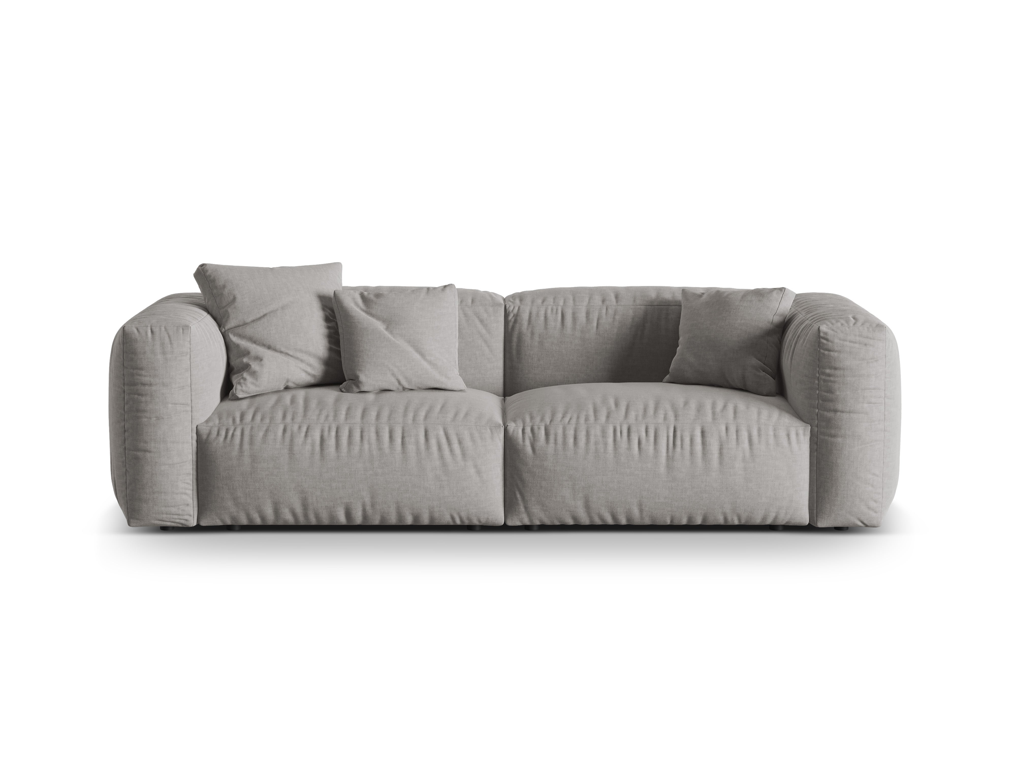 3-person sofa Martina Jasnoszary