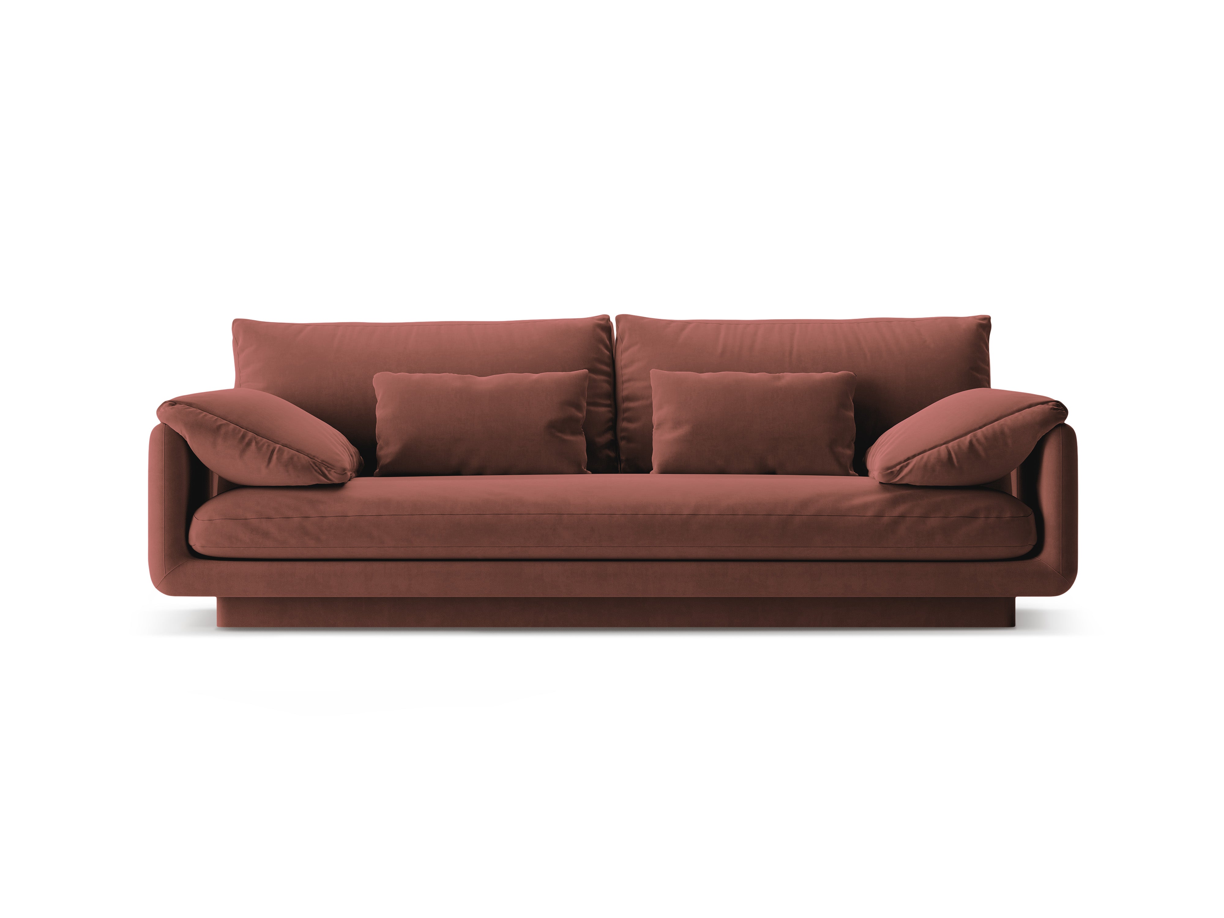 Torino Cuoio 3rd velvet sofa
