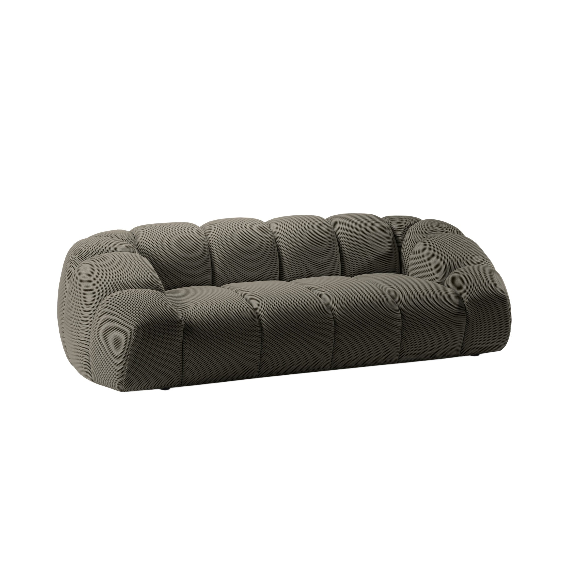 3-seater Sofa DIANA steel