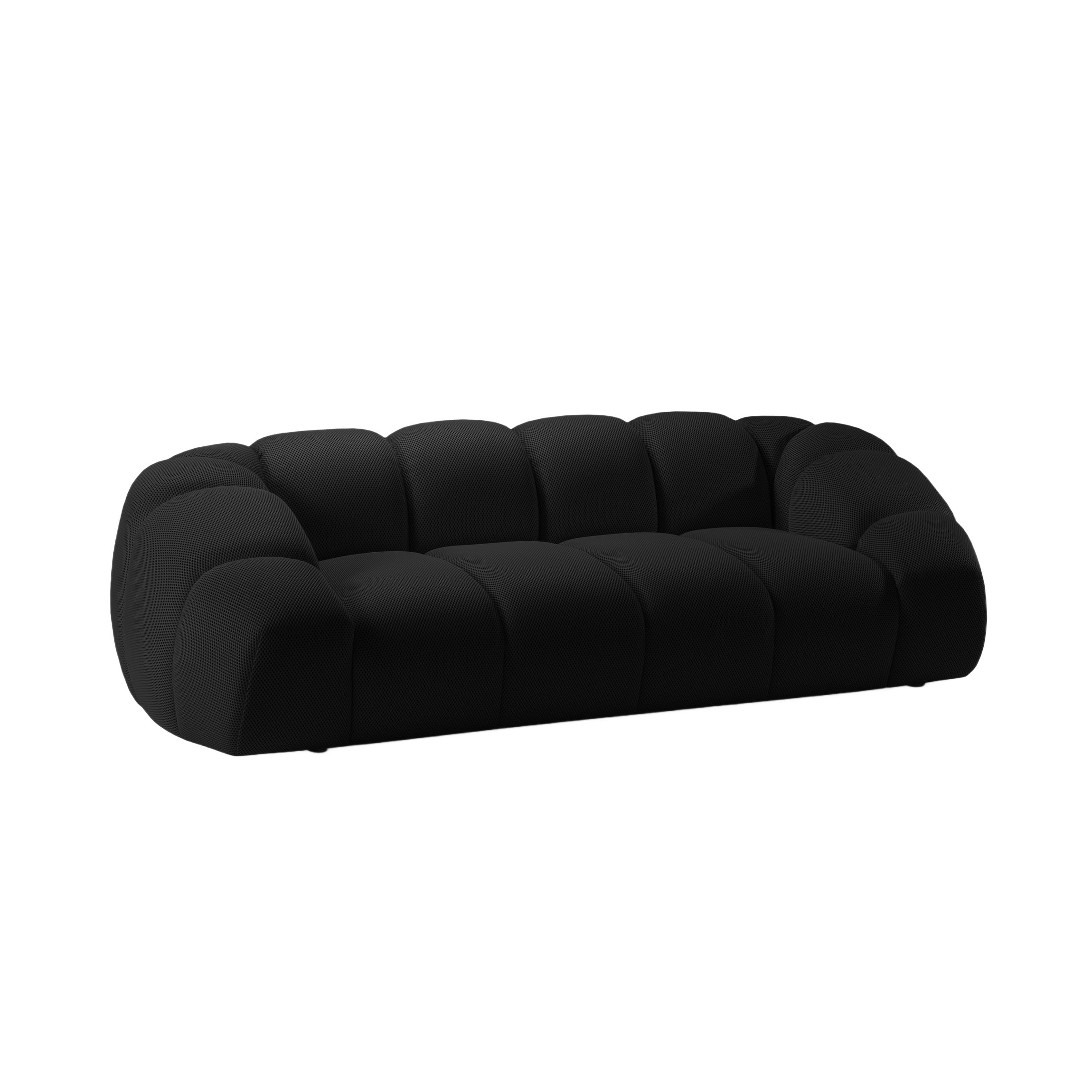 3-seater Sofa DIANA black