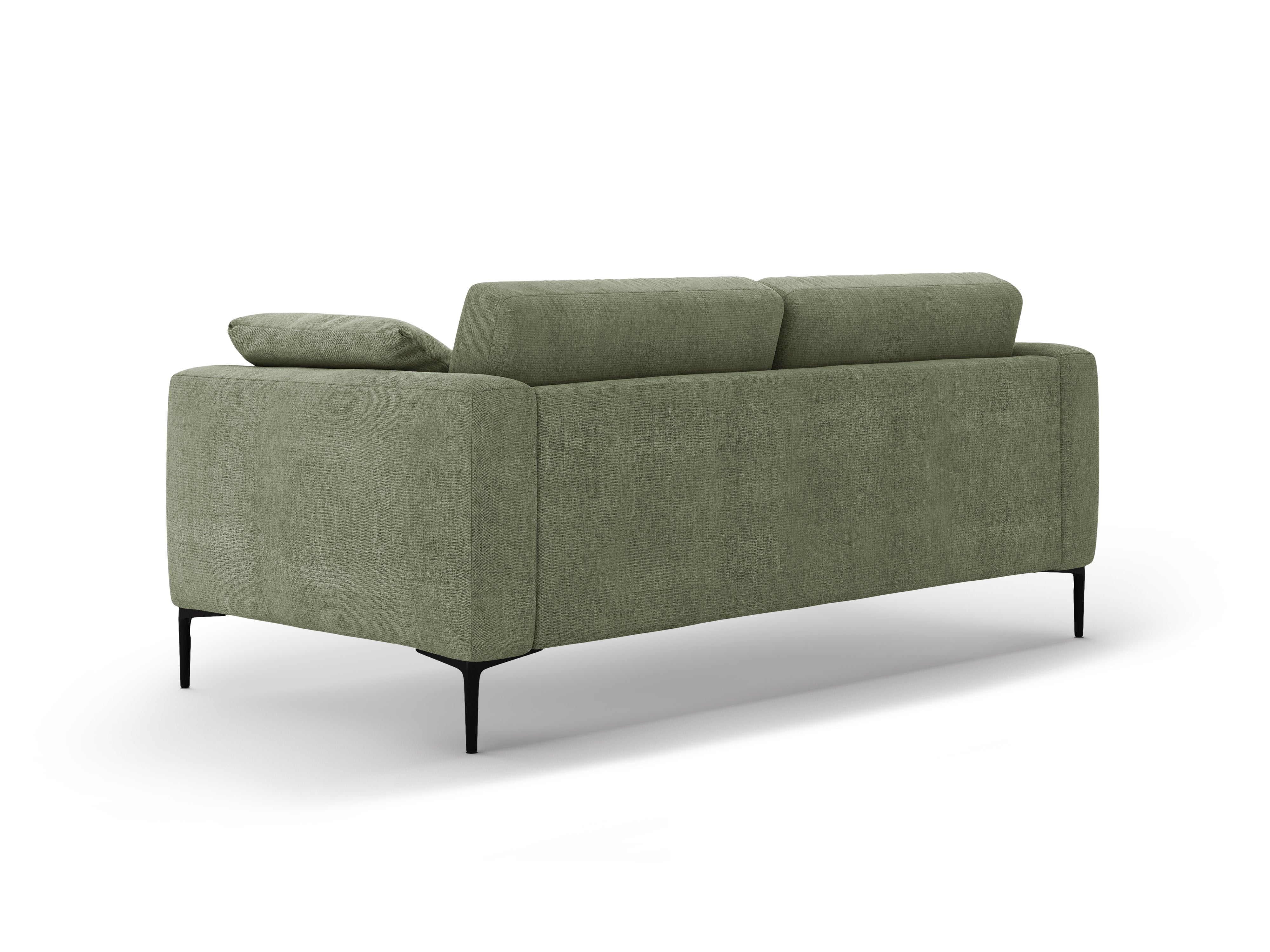 Sofa 3-Sitzer BEMY olivgrüner Chenille