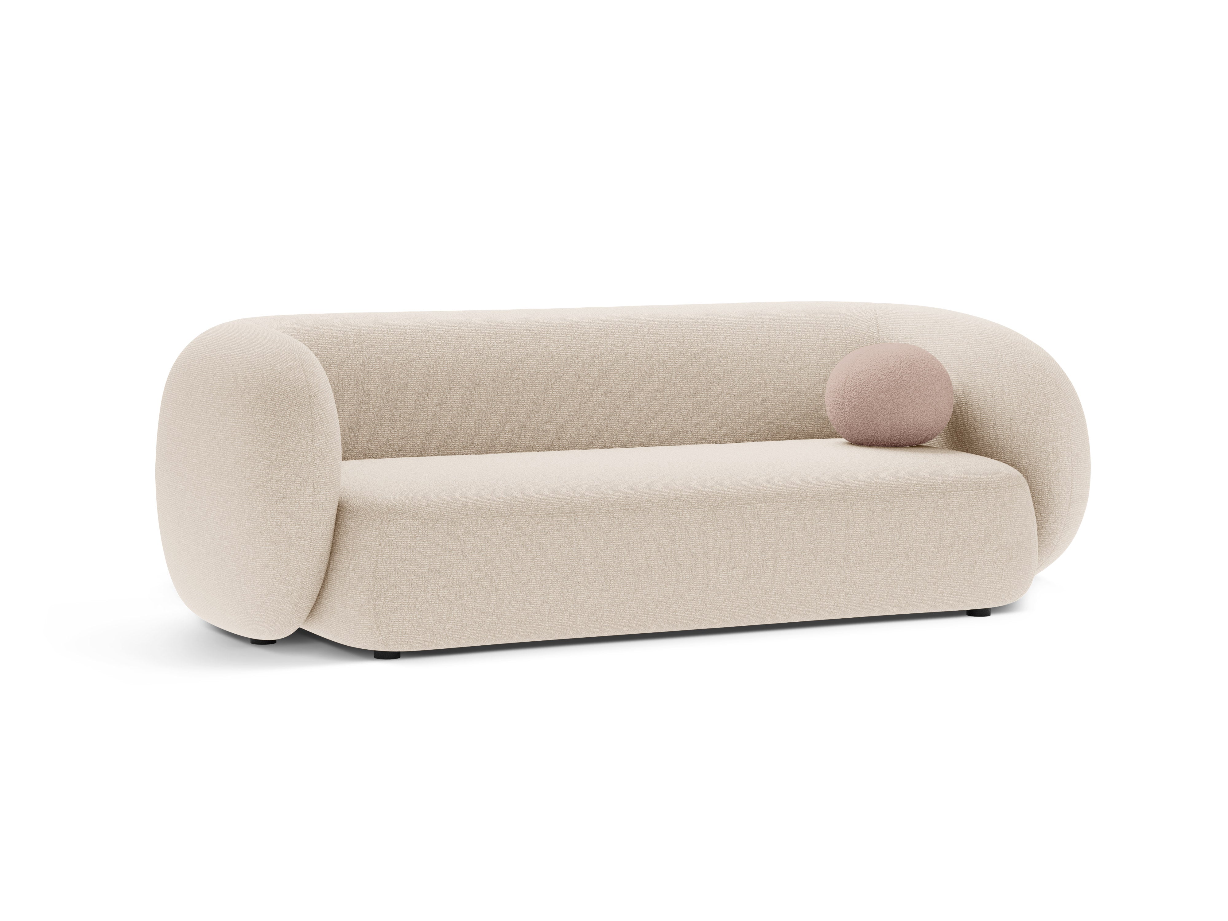 3-seater Sofa KATE light beige mélange