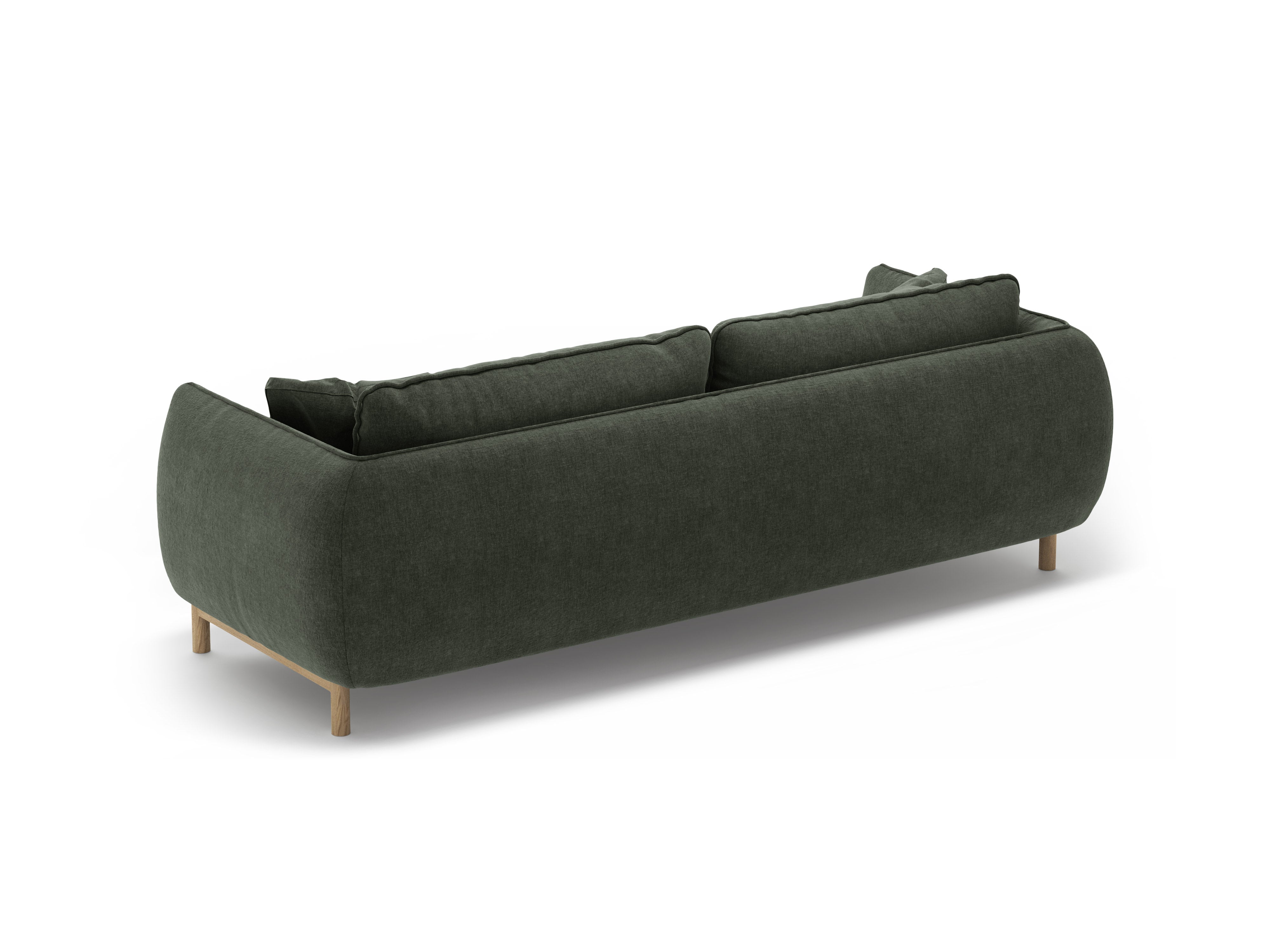 Sofa 3-Sitzer ADA grün Chenille