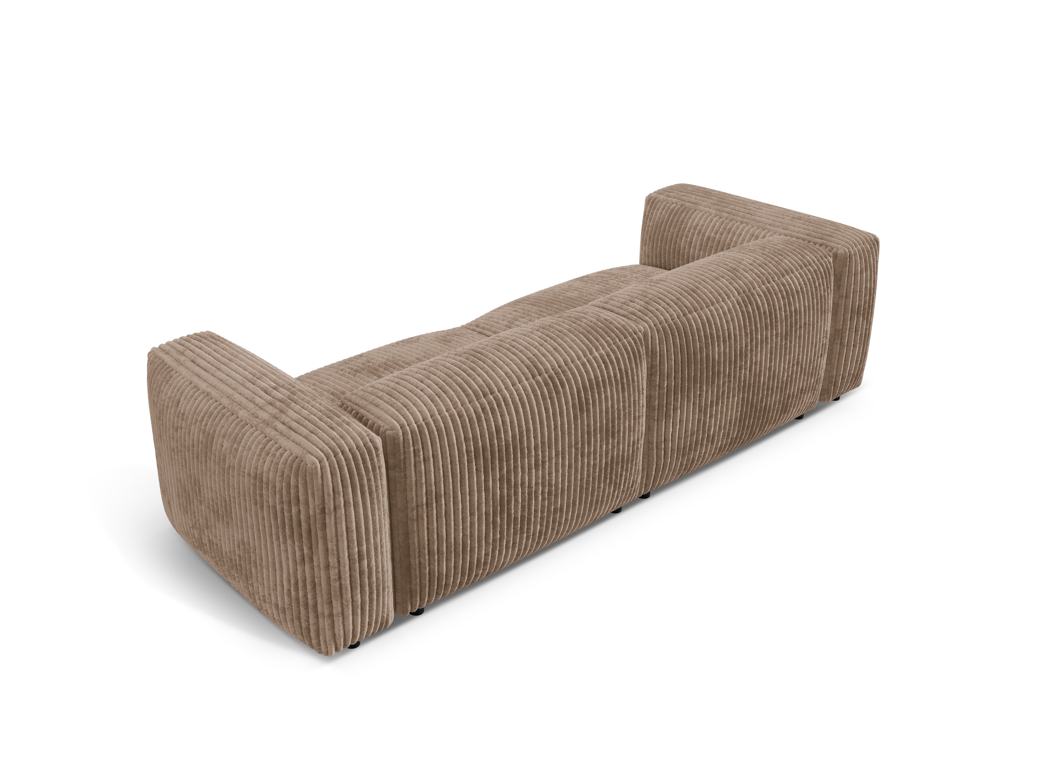Martina 3-Personen-Sofa Dark-Bege Cord