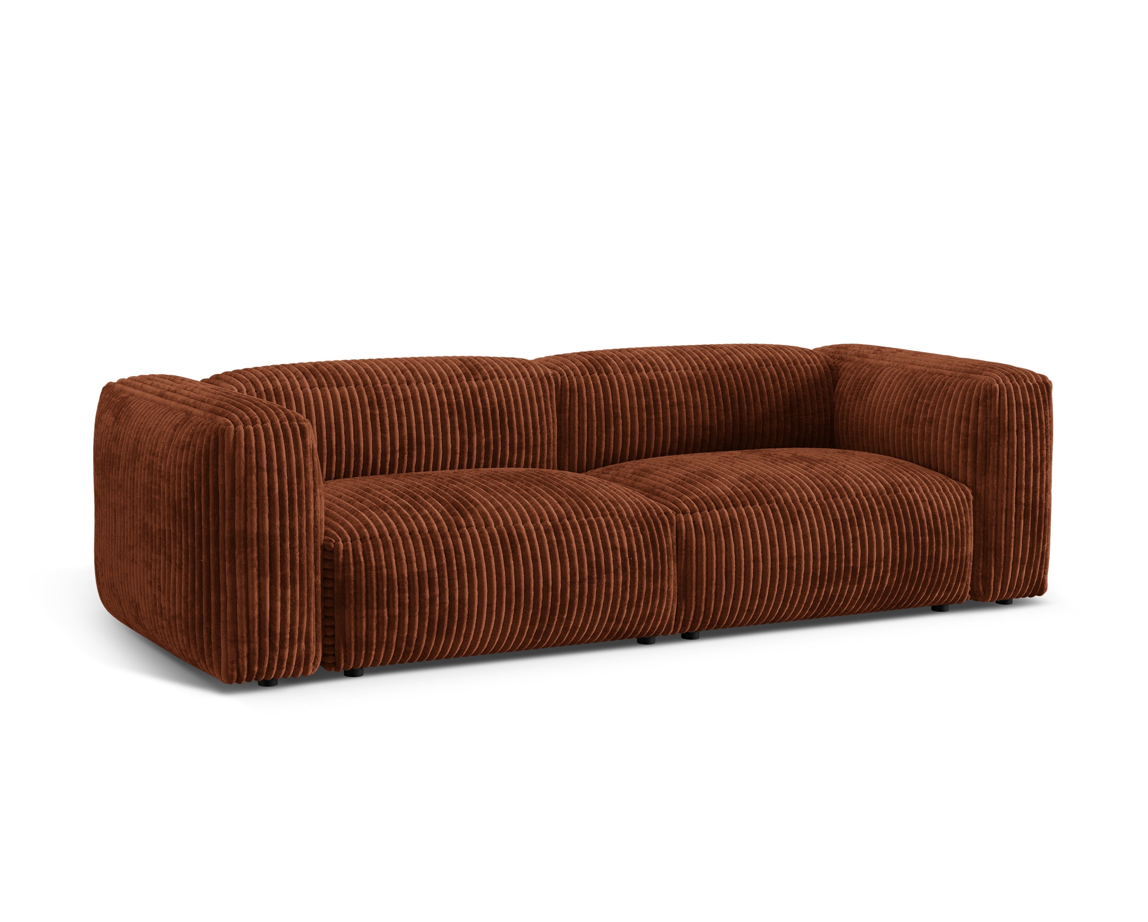 Martin 3-person sofa brick corduroy