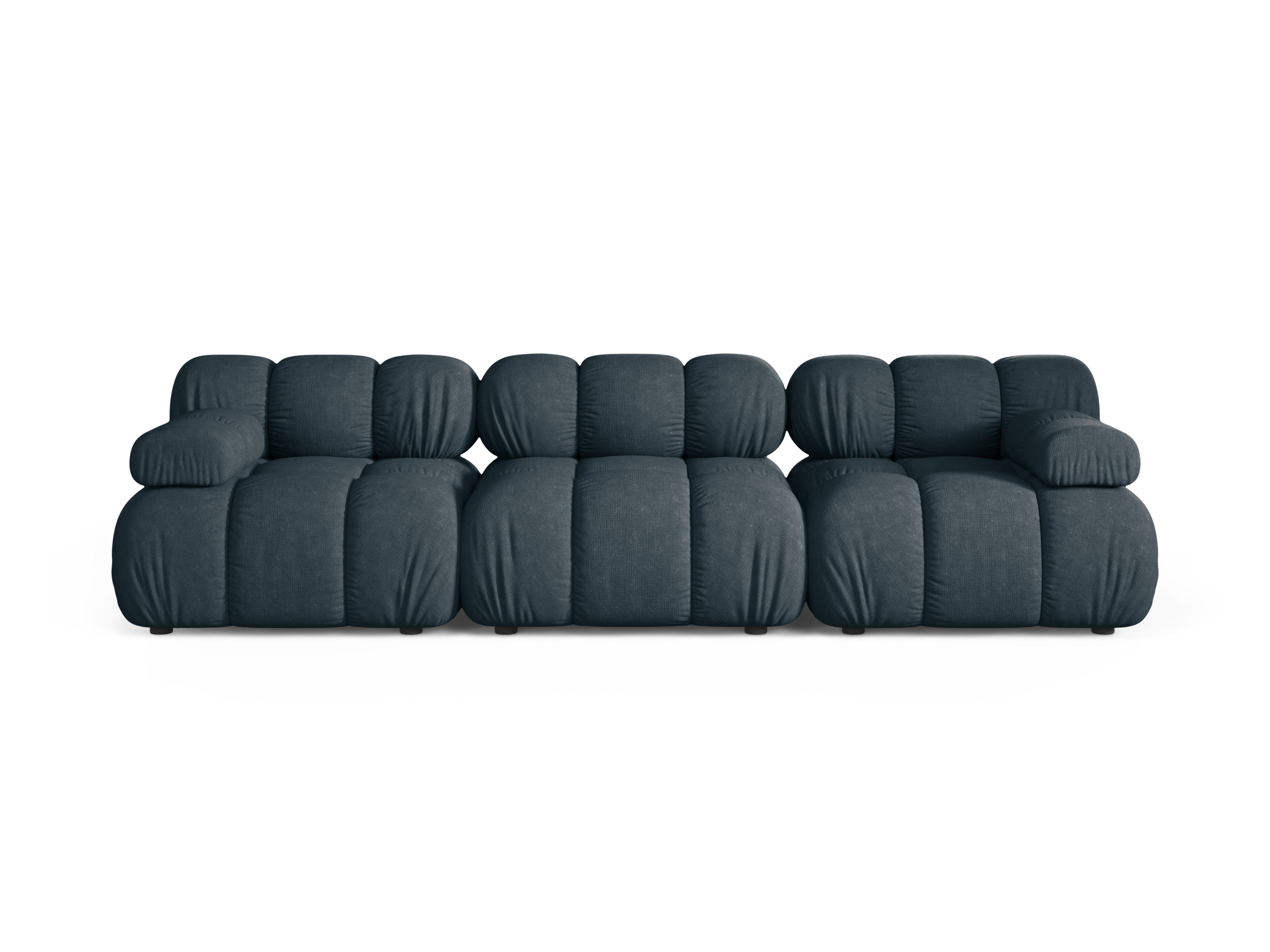 BELLIS 3-Seater Modular Sofa in Petrol Blue