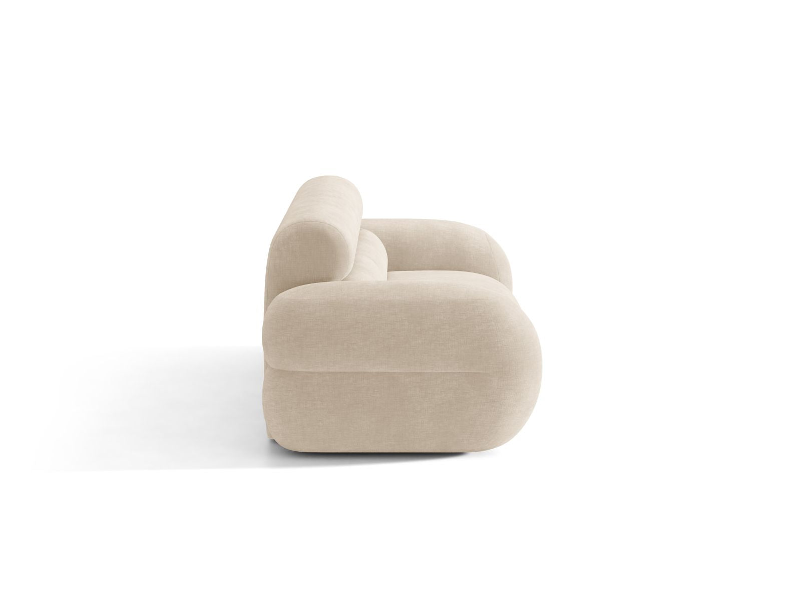 NEO Light Beige Chenille 3-Seater Sofa