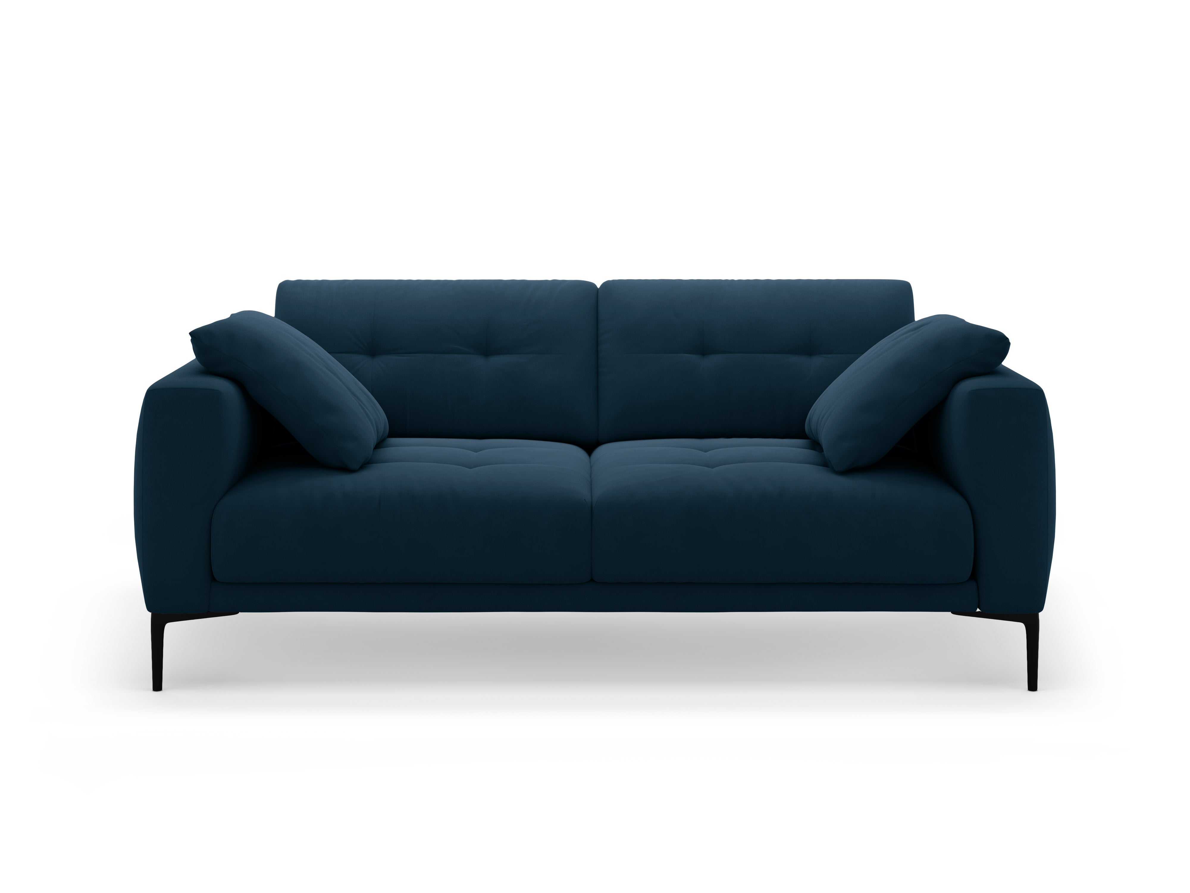 Velvet sofa 3-seater BEMY royal blue