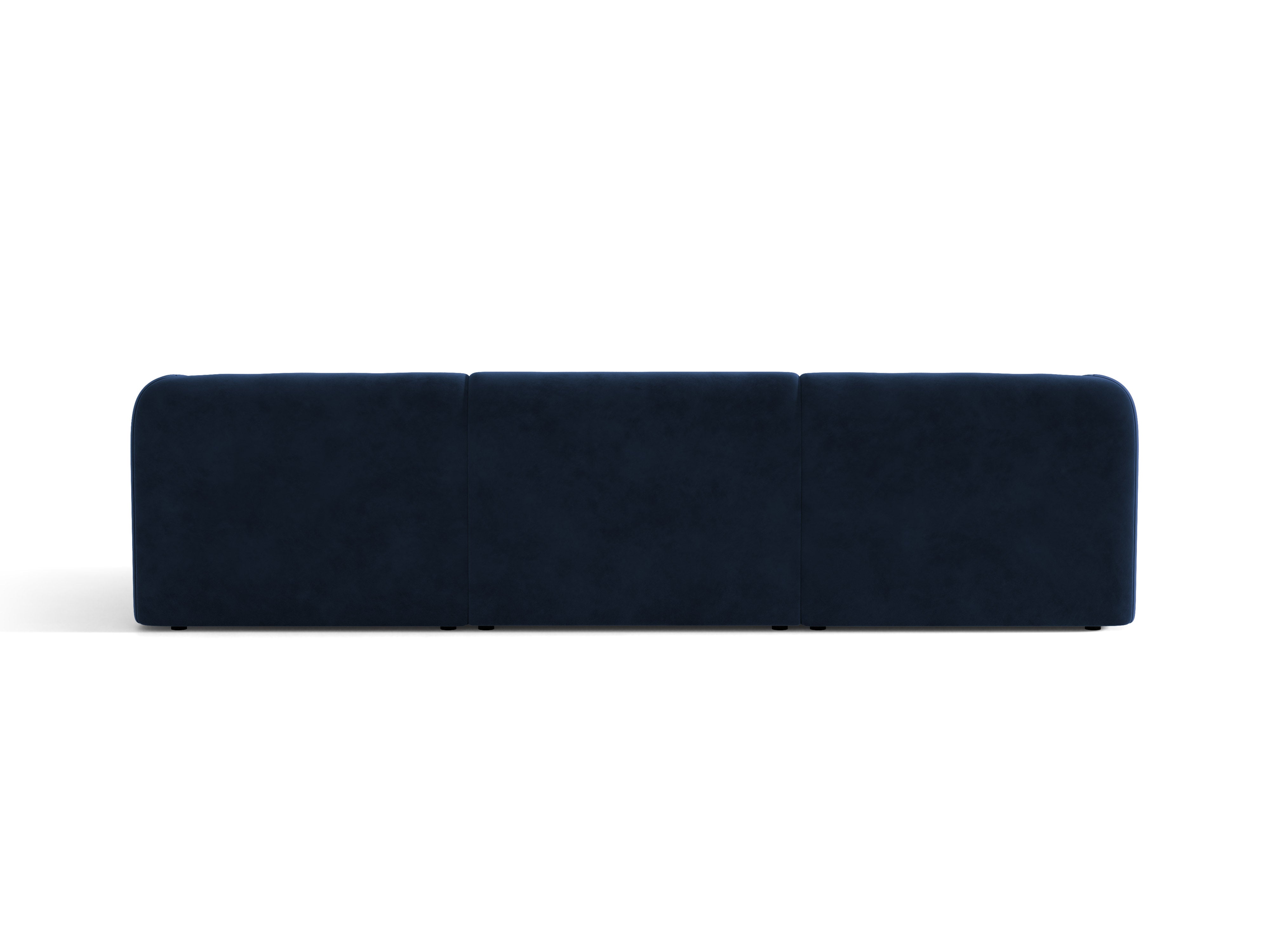 Velvet 3-Seater Sofa MILEY Royal Blue