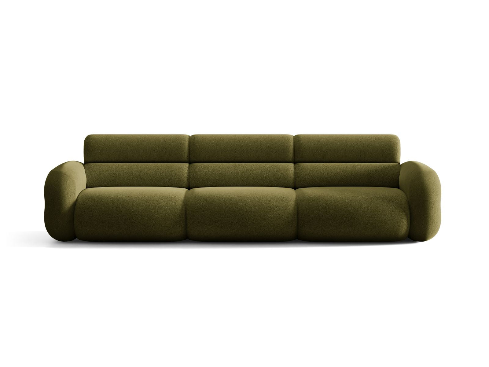 4-Seater Sofa NEO in Olive Boucle