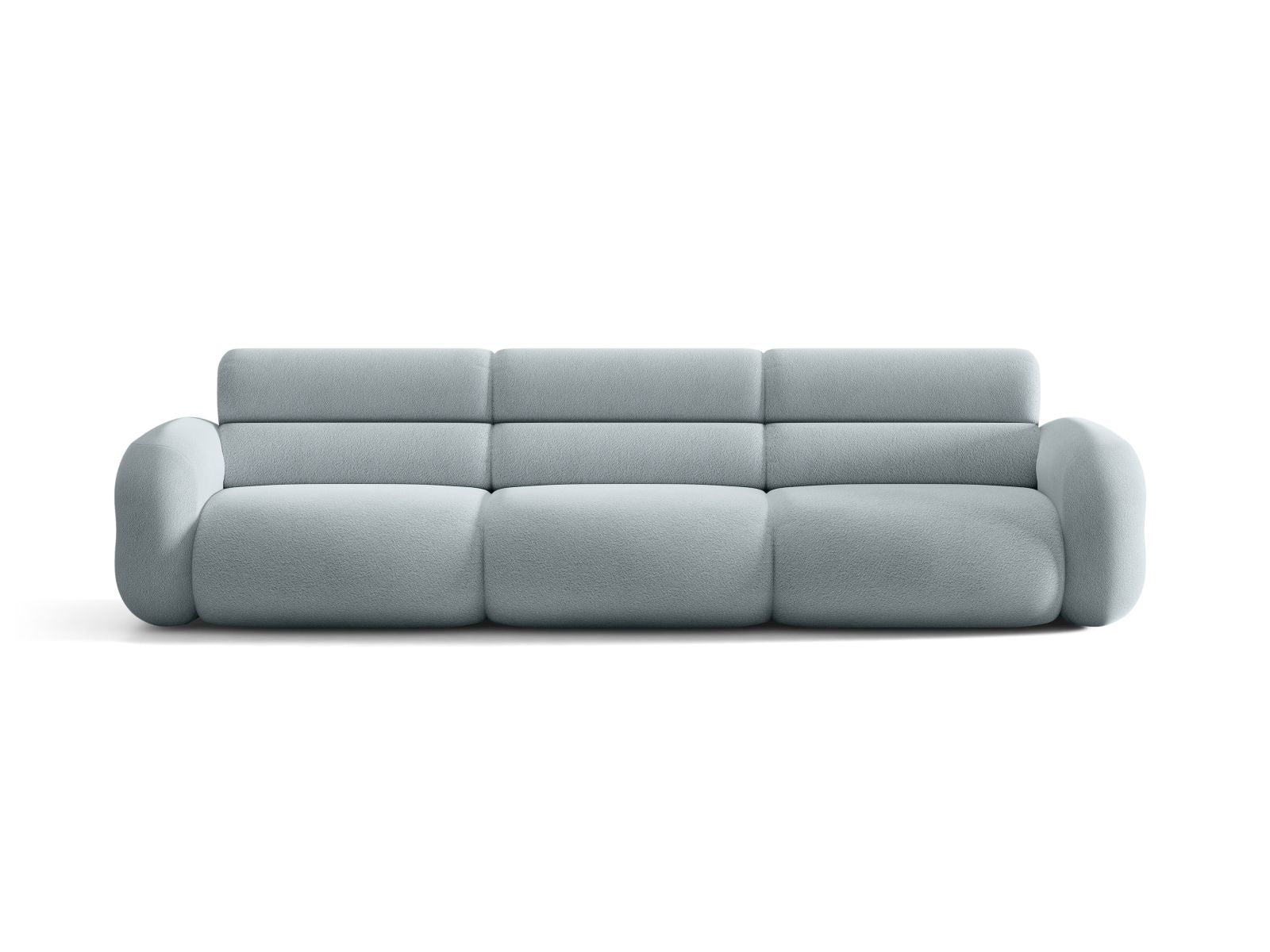 4-Seater NEO Sofa in Blue Boucle