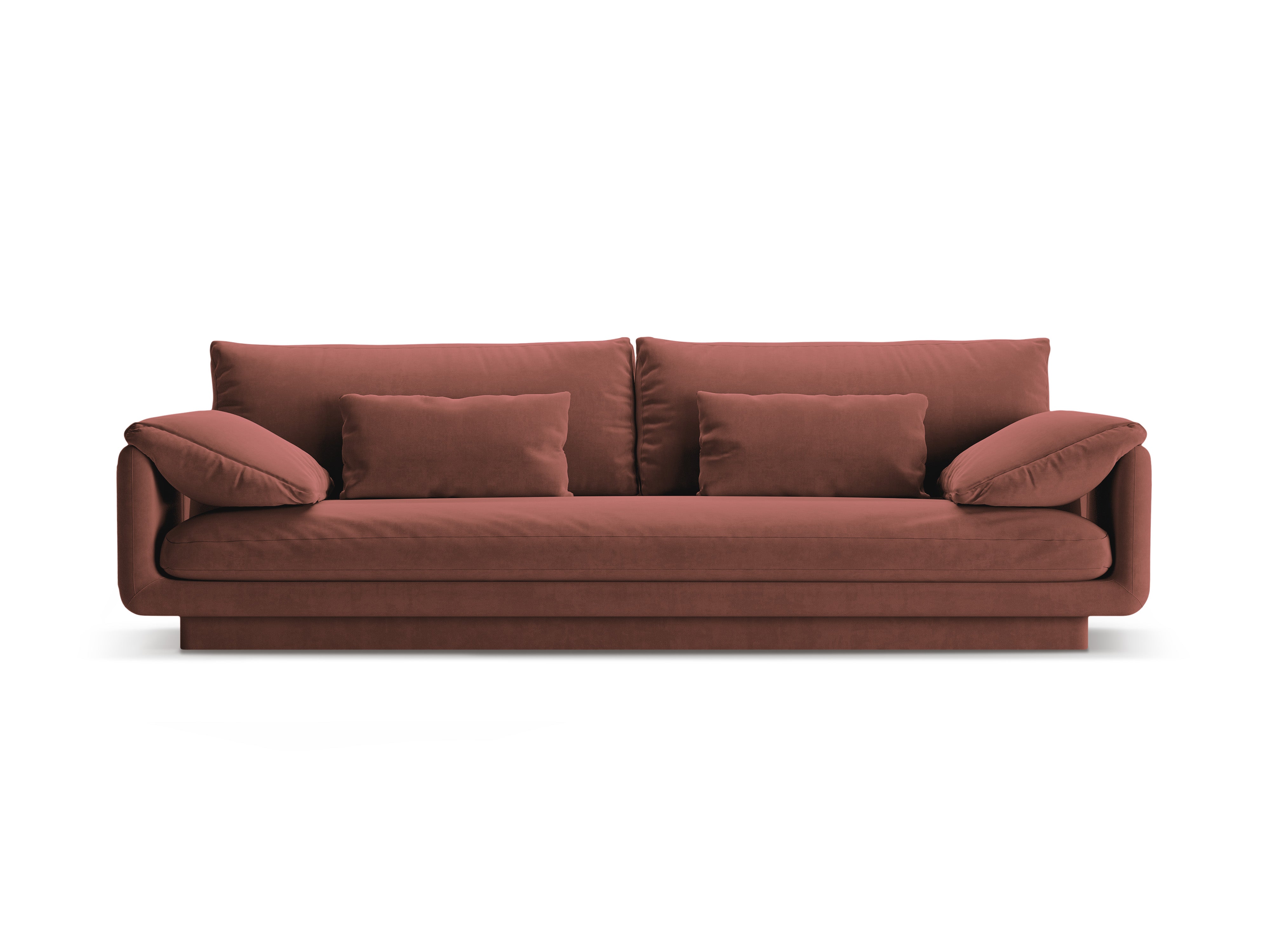 Torino Cuoio 4-Sitzer-Samtsofa