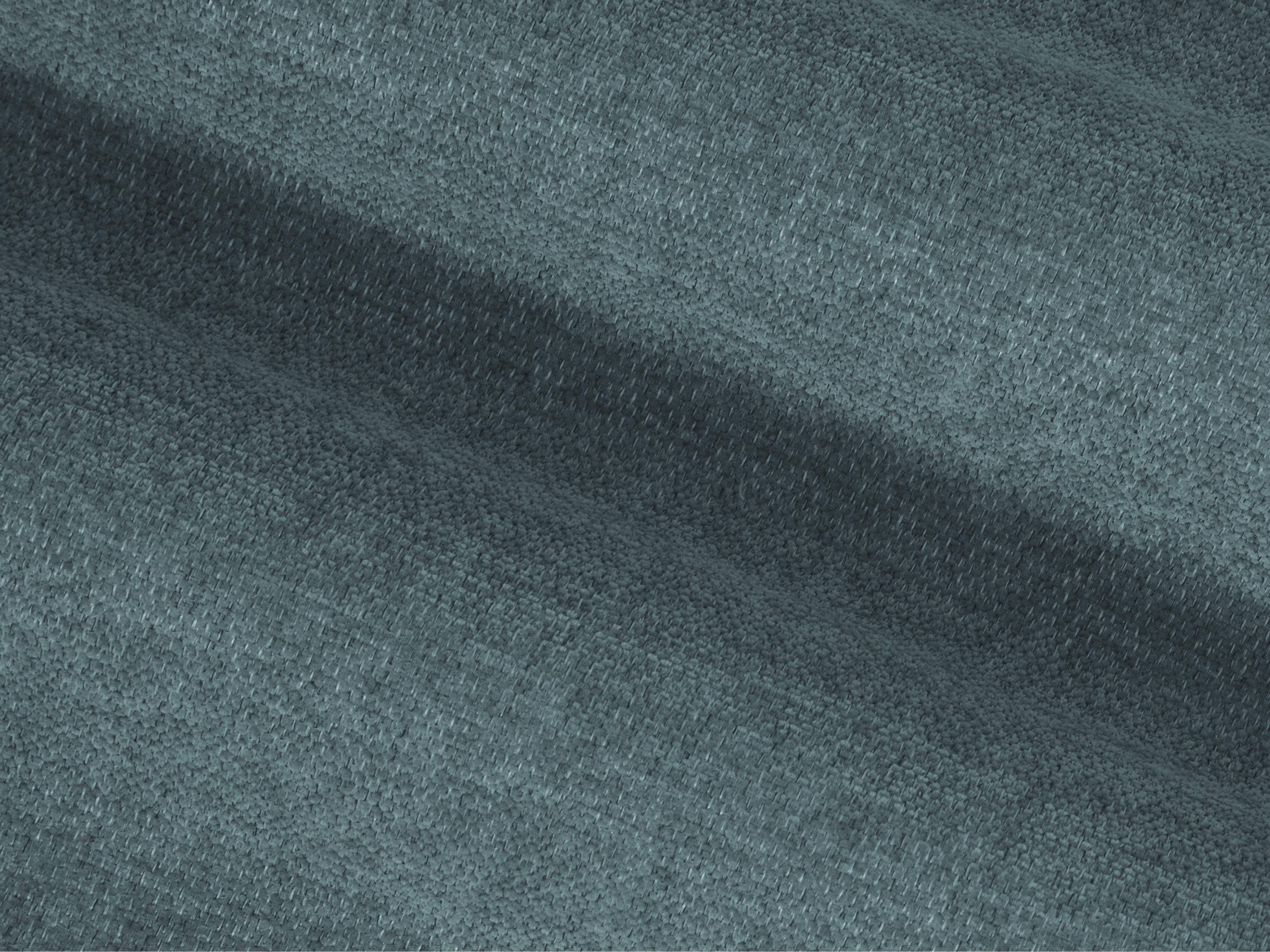 Sofa für 4 Personen LISA hellblaues Chenille