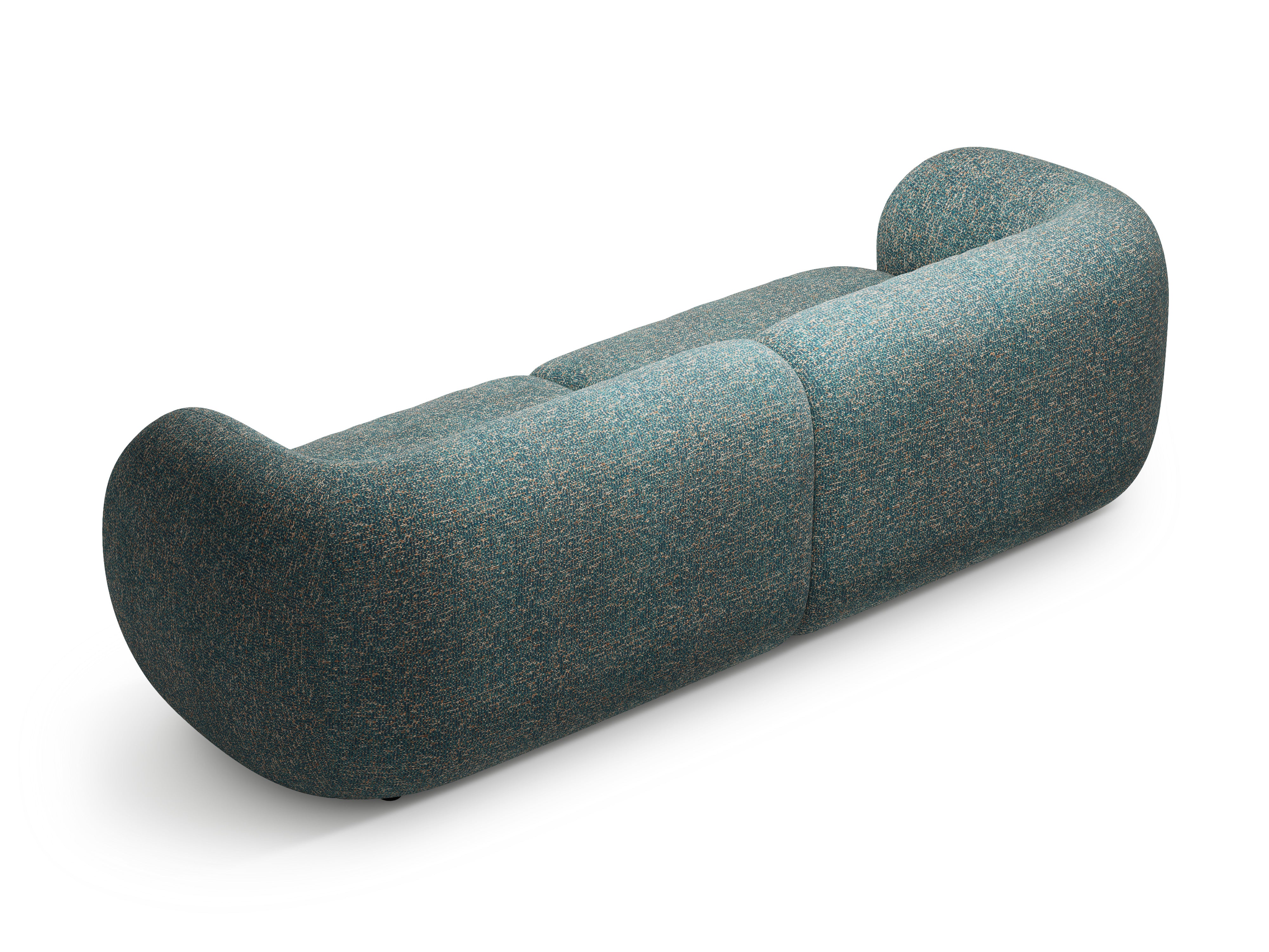 4-seater sofa KATE blue mélange