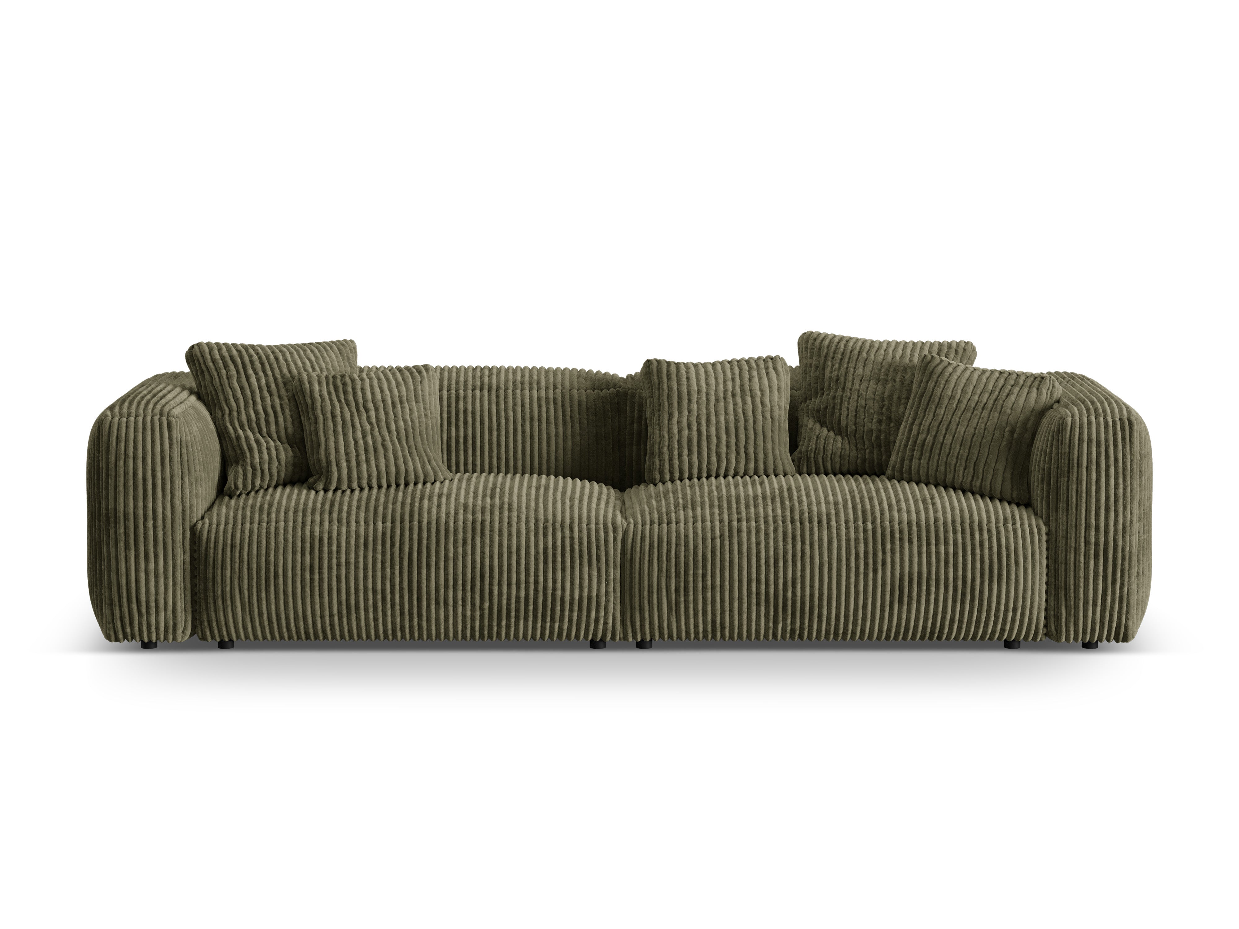4-Personen-Sofa Martina Zielony Cordurian
