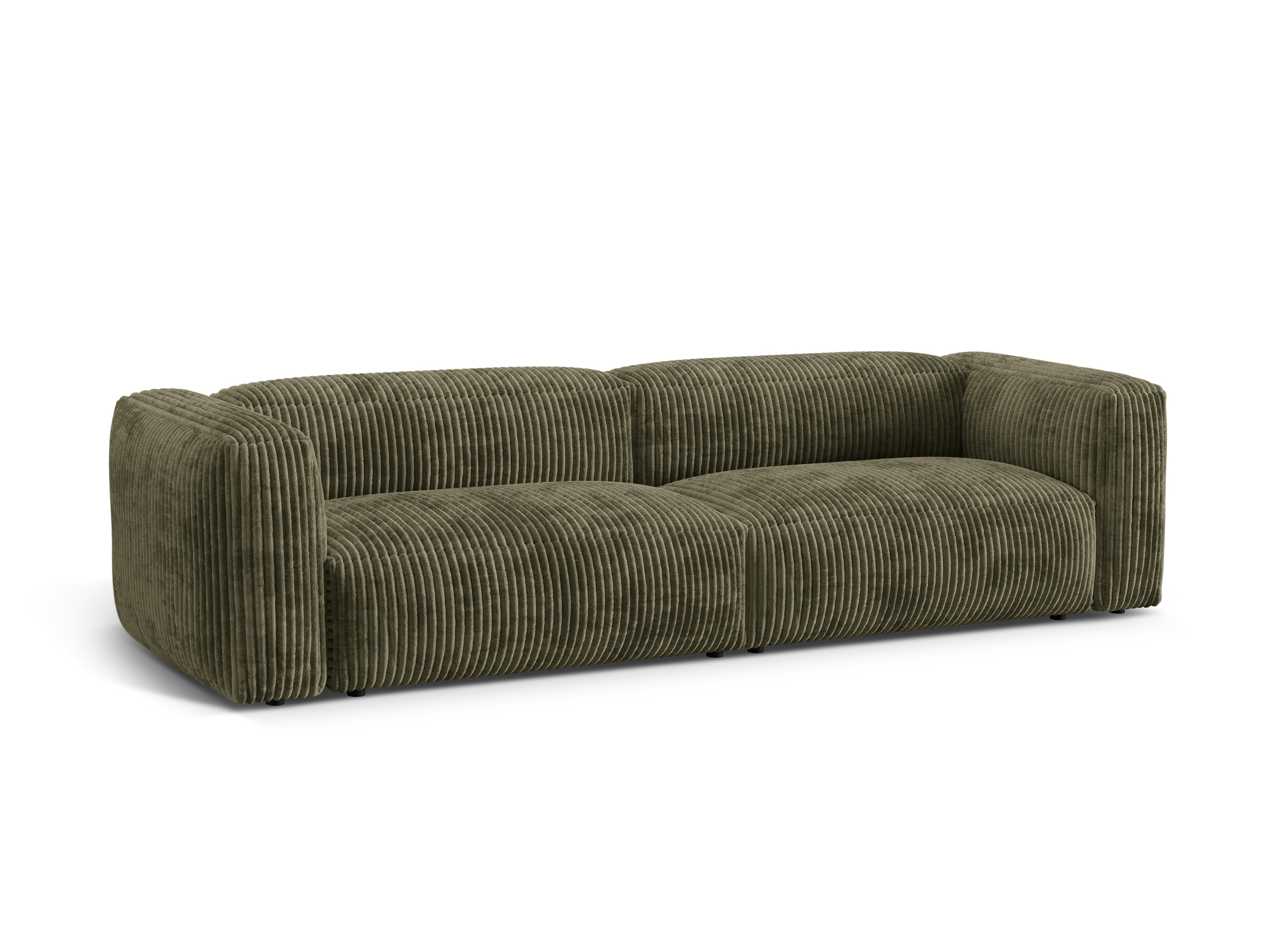 4-Personen-Sofa Martina Zielony Cordurian