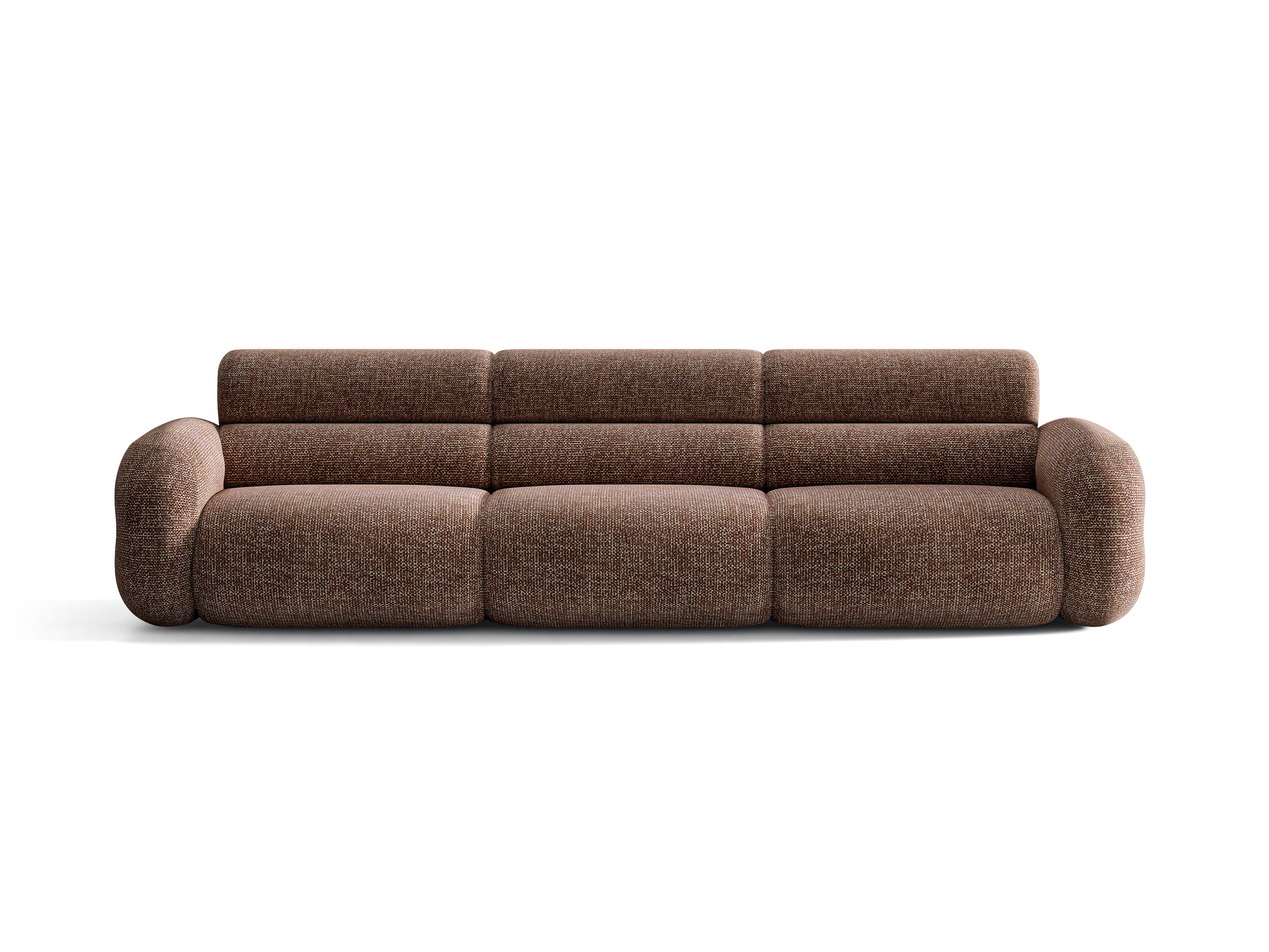 4-Seater Sofa NEO Brown Melange