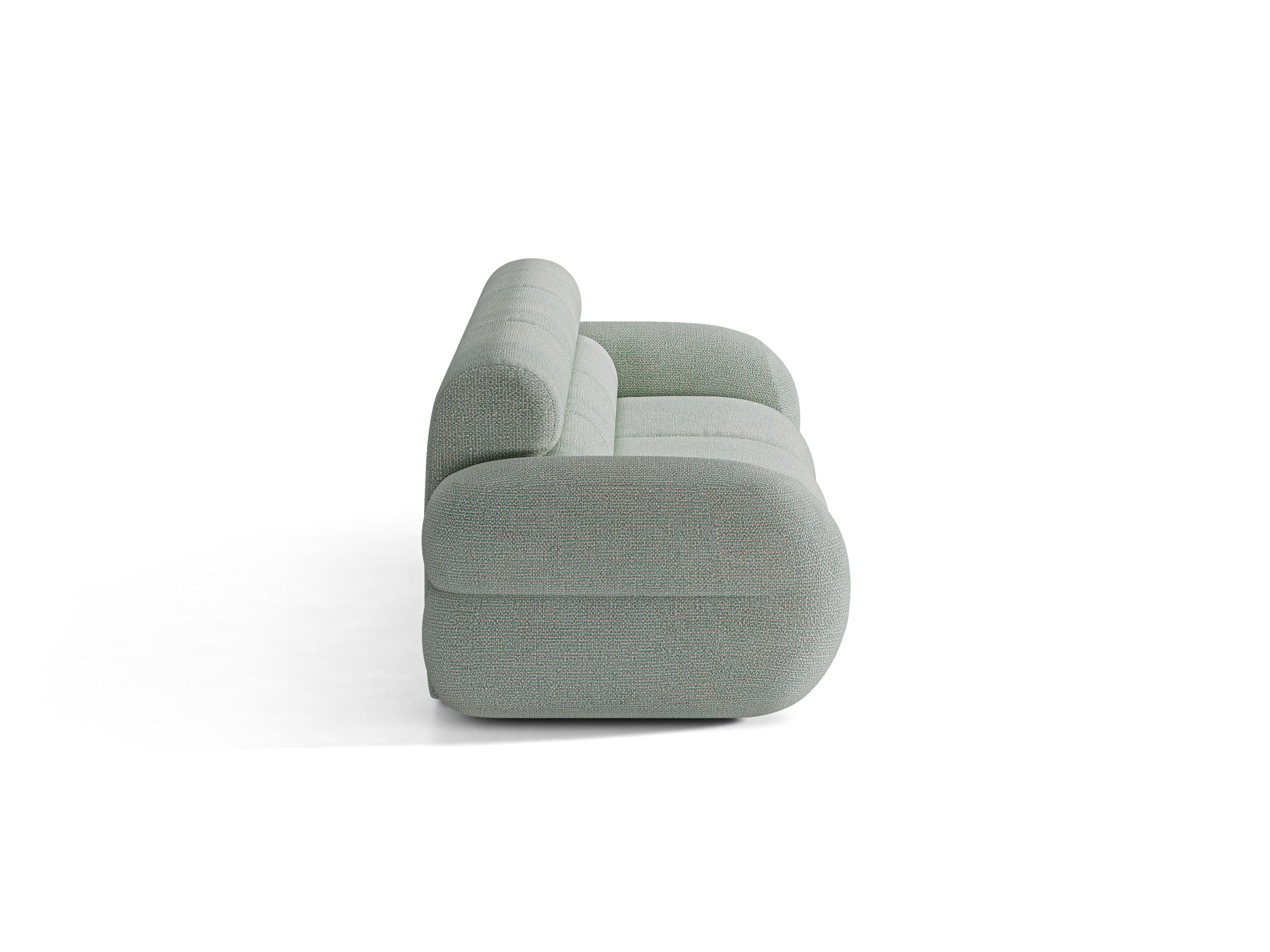 NEO Blue Melange 4-Seater Sofa