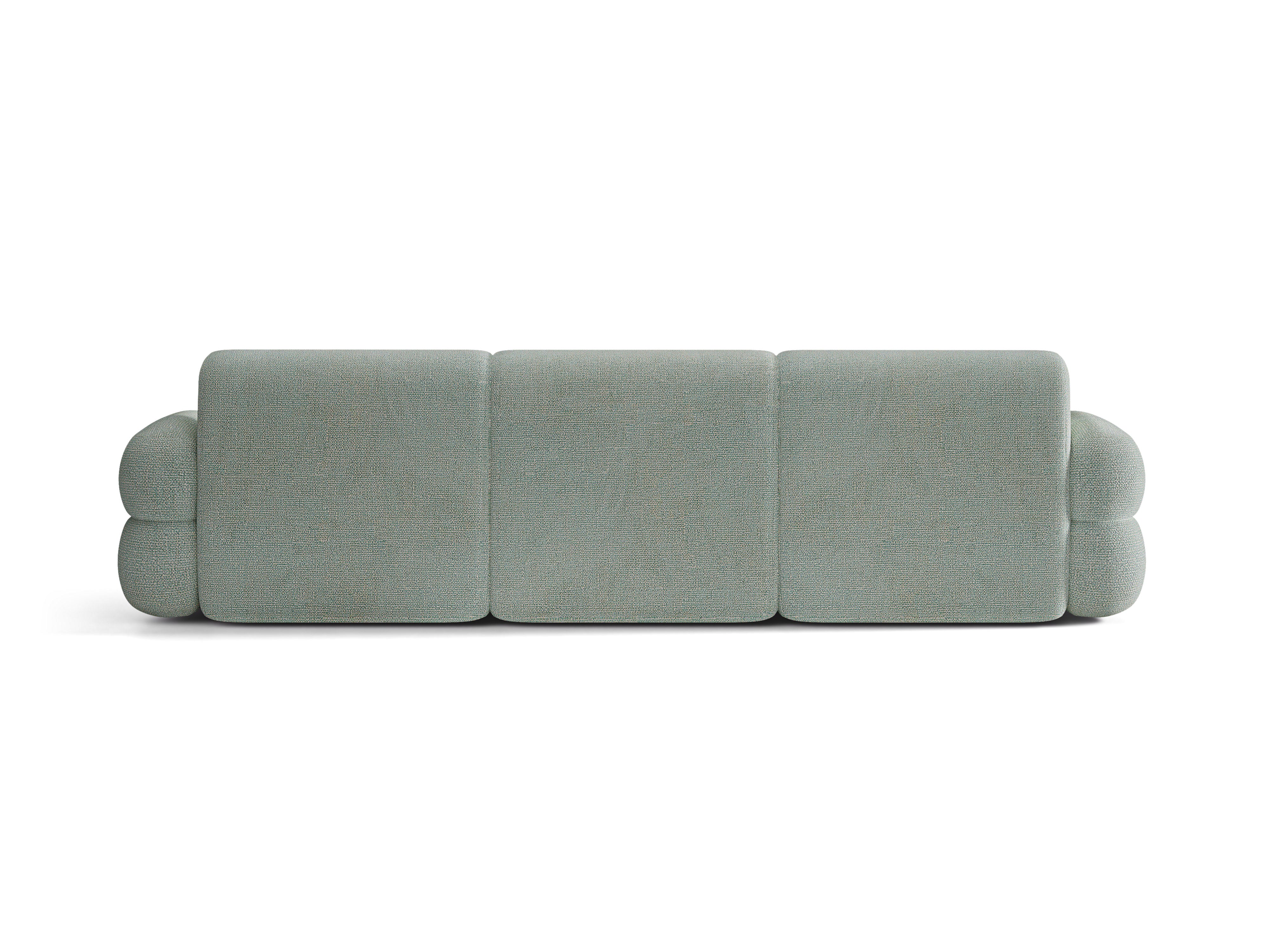 NEO Blue Melange 4-Seater Sofa