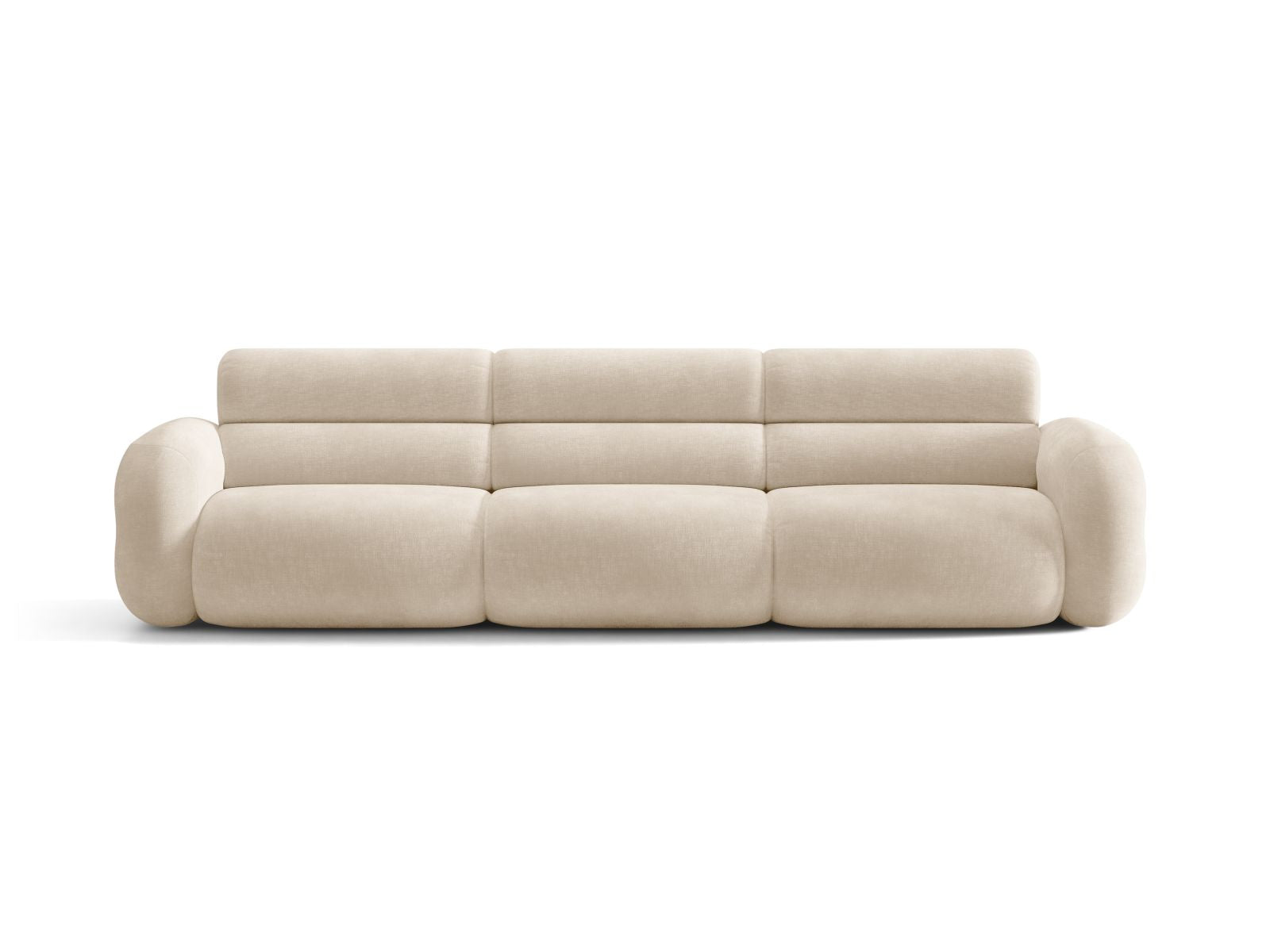 4-Seater Sofa NEO Light Beige Chenille