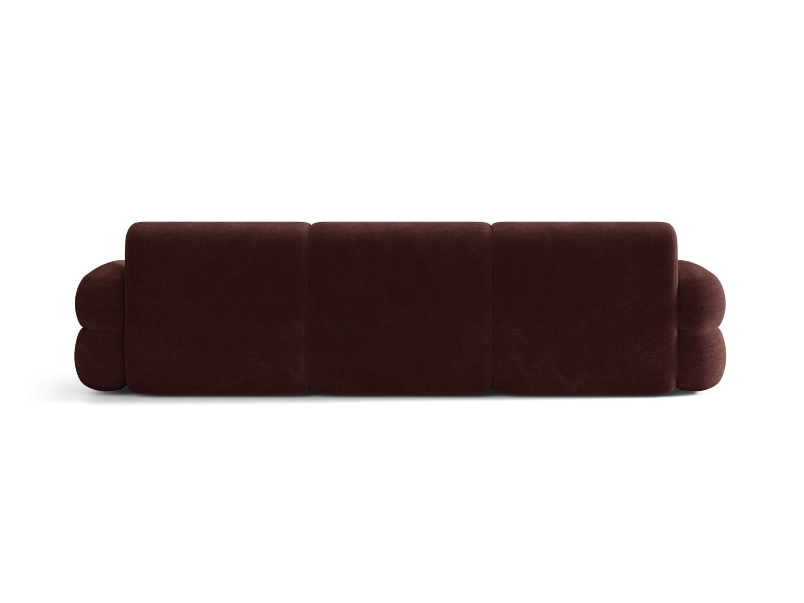 4-Seater NEO Sofa in Cherry Chenille