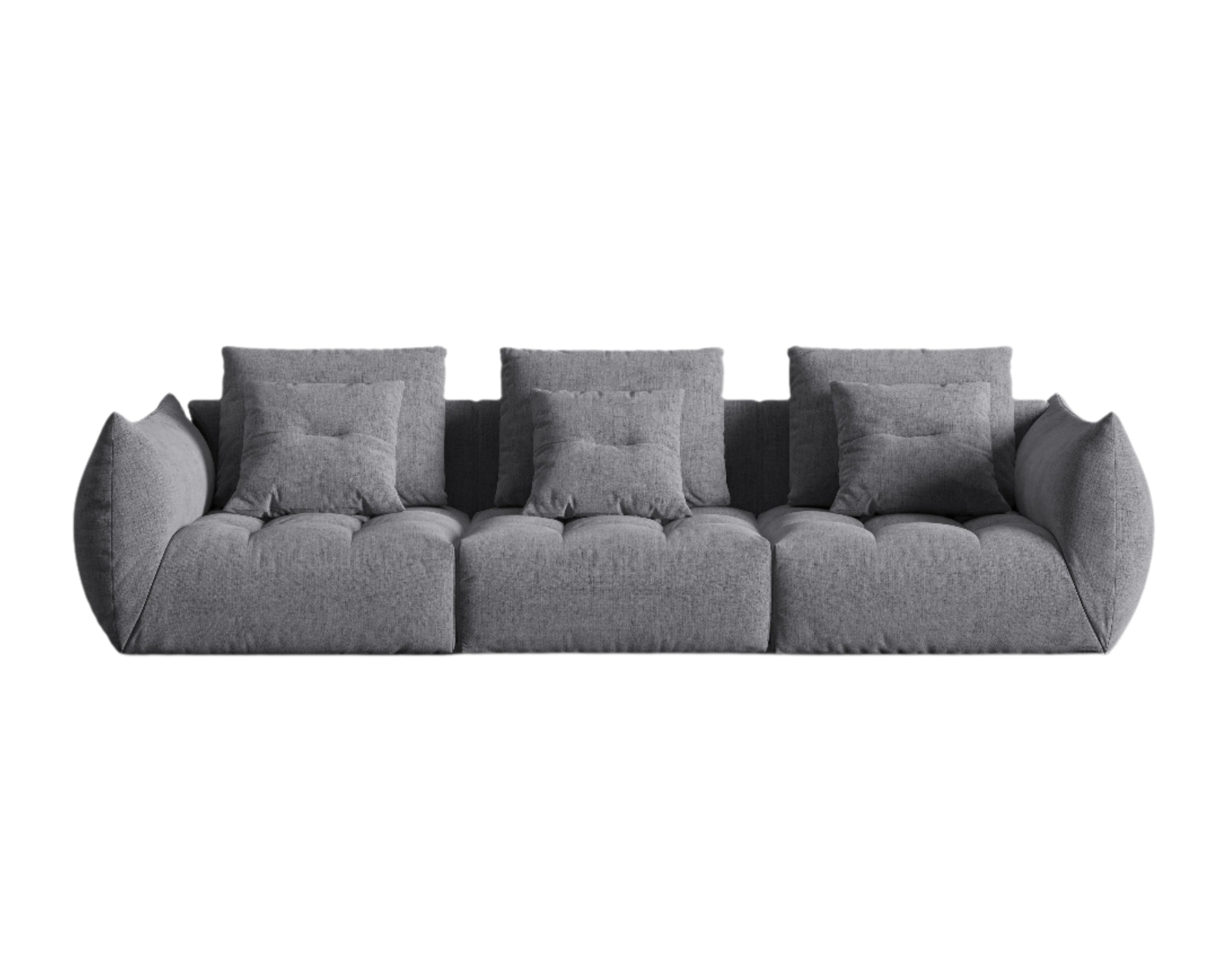 Sofa 4-seater Bloom gray