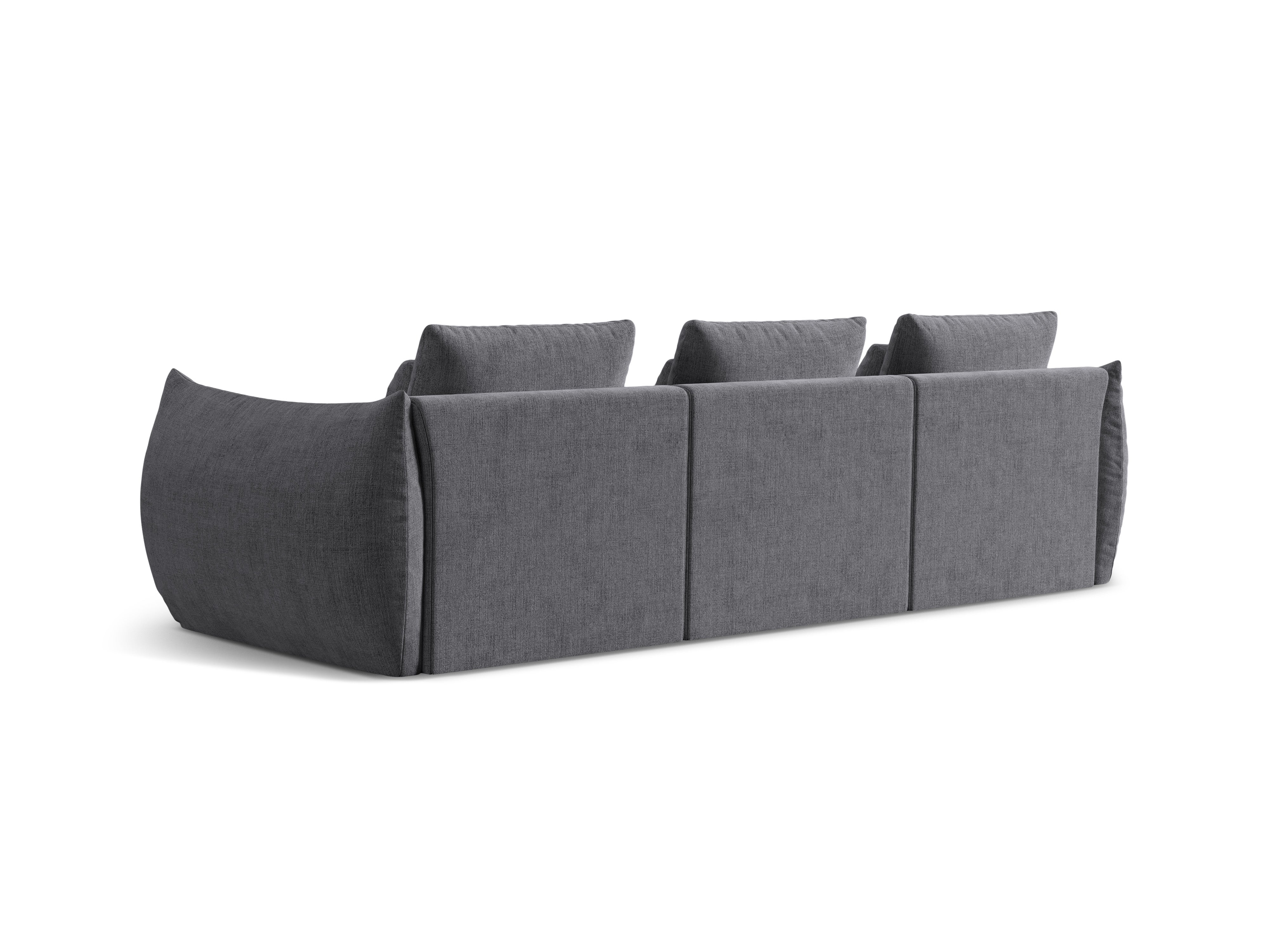 Sofa 4-seater Bloom gray