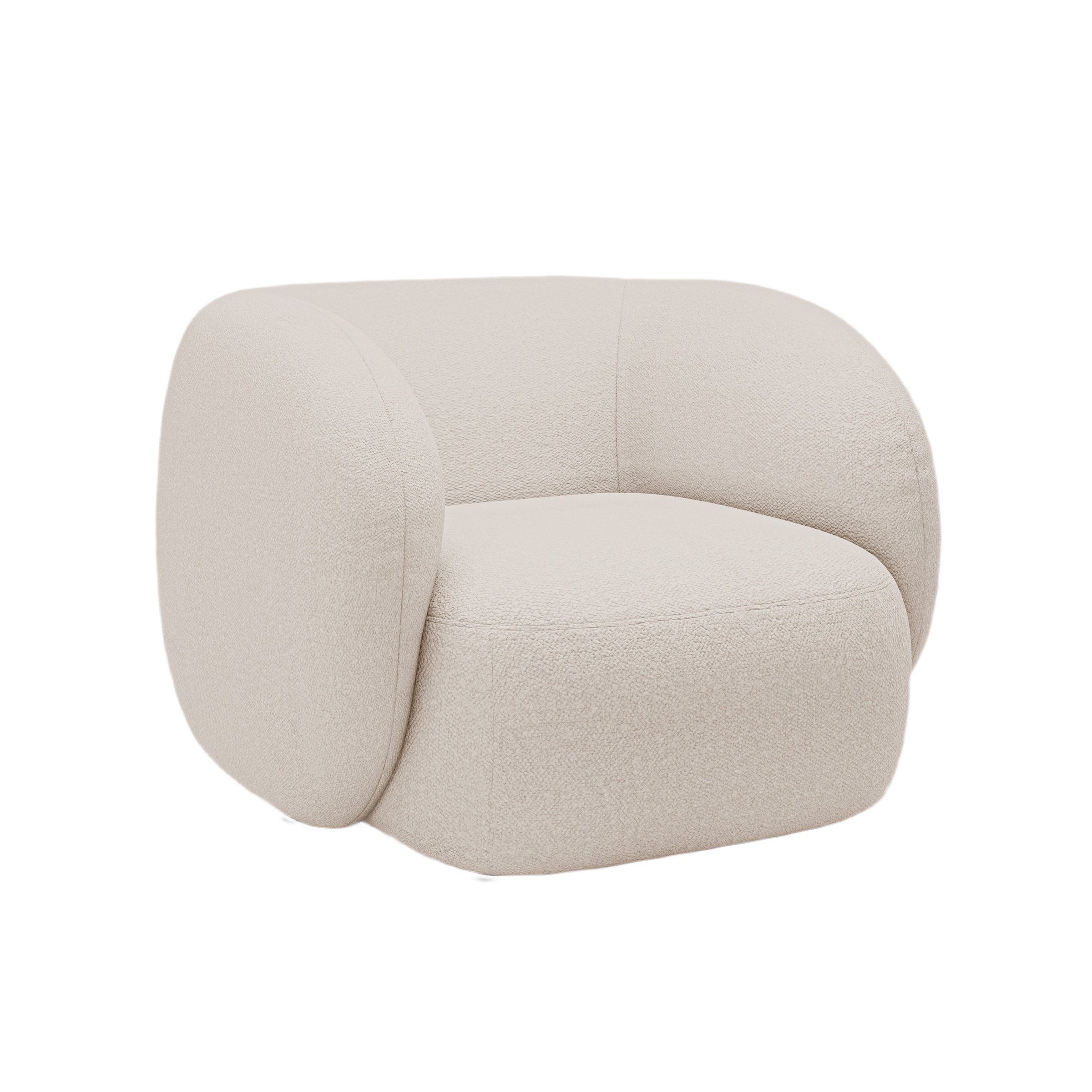 Sessel KATE beige Boucle