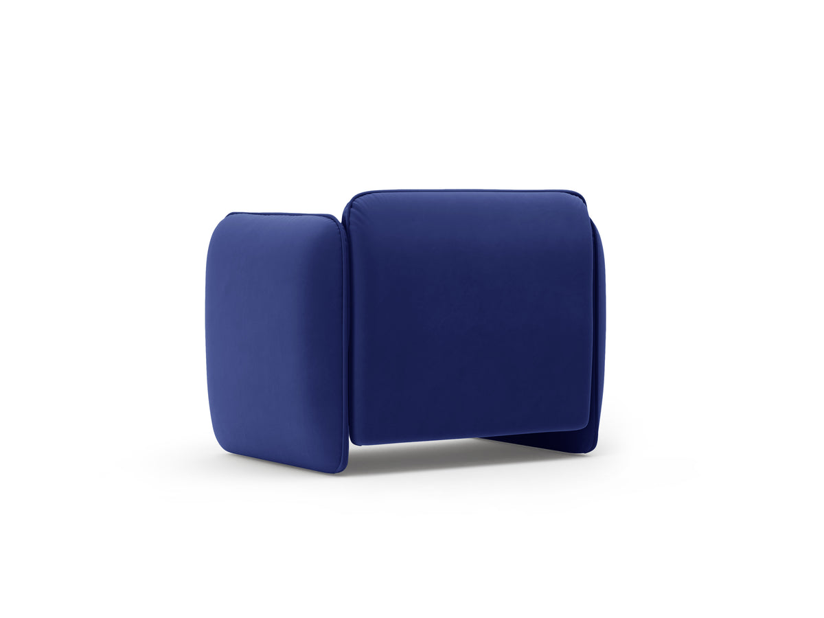 Velvet Armchair GEORGIA Cobalt