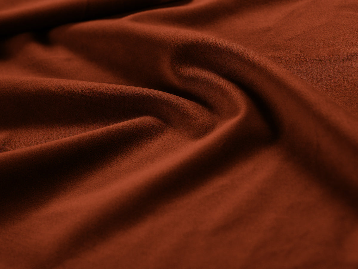 Velvet Armchair GEORGIA Chestnut