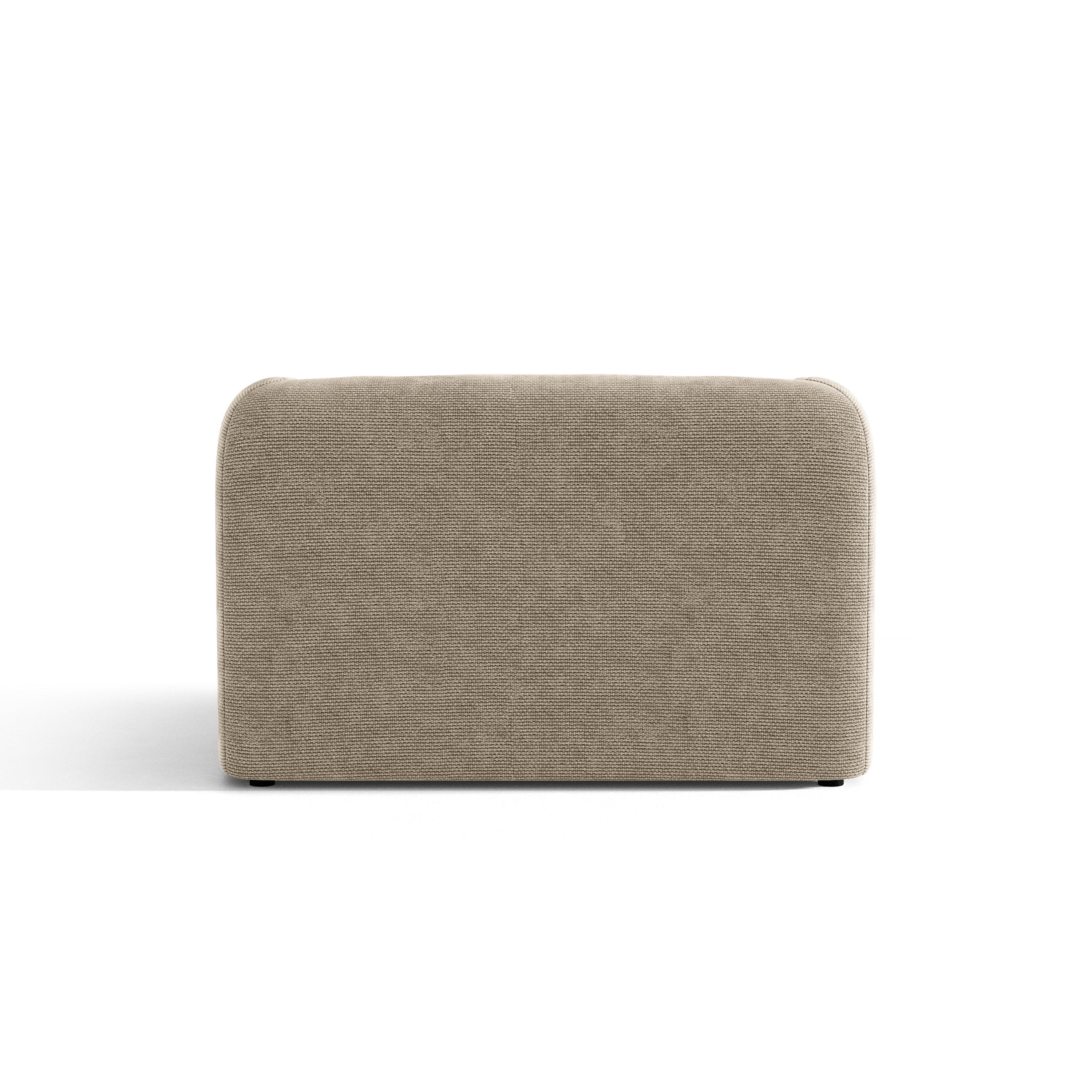 MILEY Beige Chenille Armchair