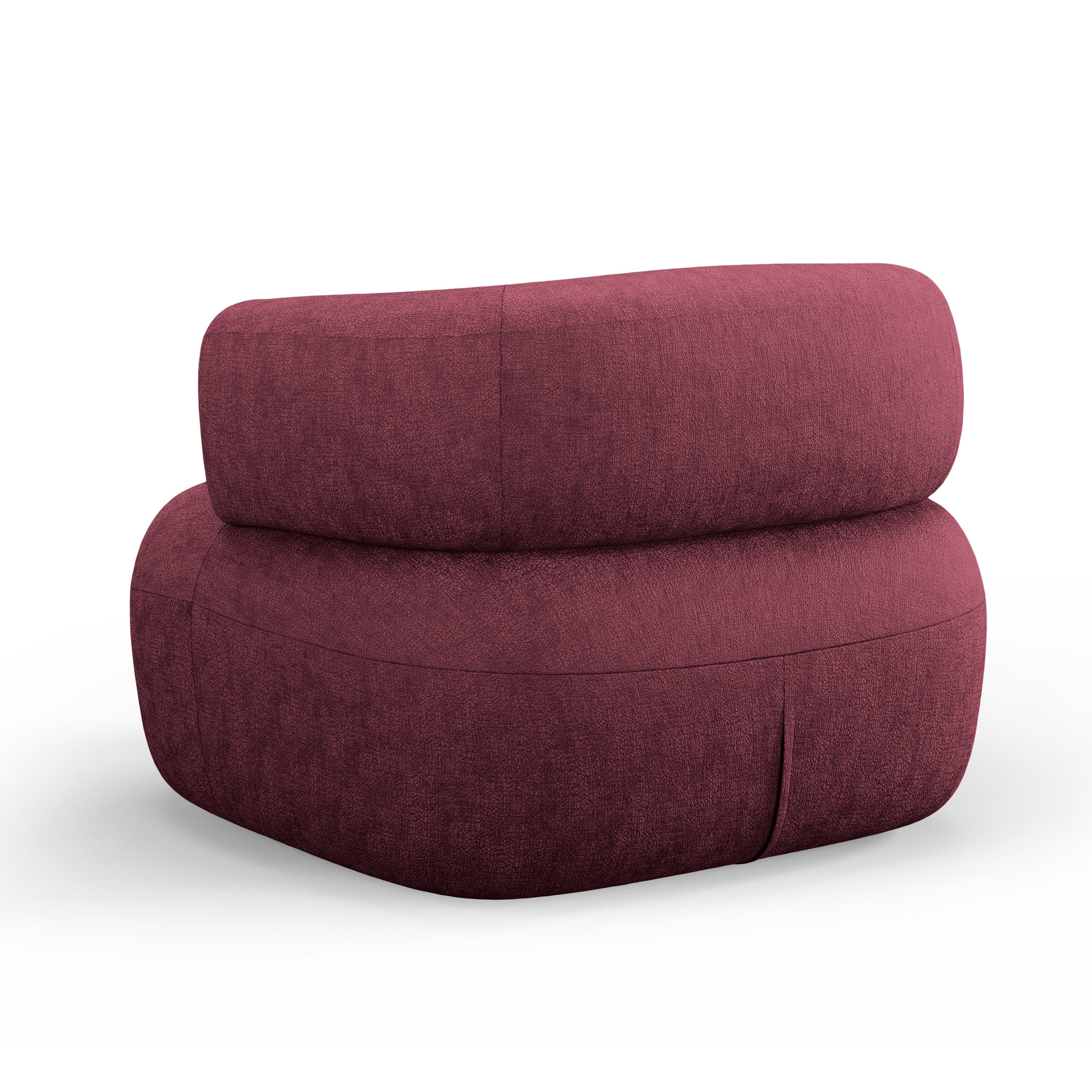 JENNY Cherry Chenille Armchair