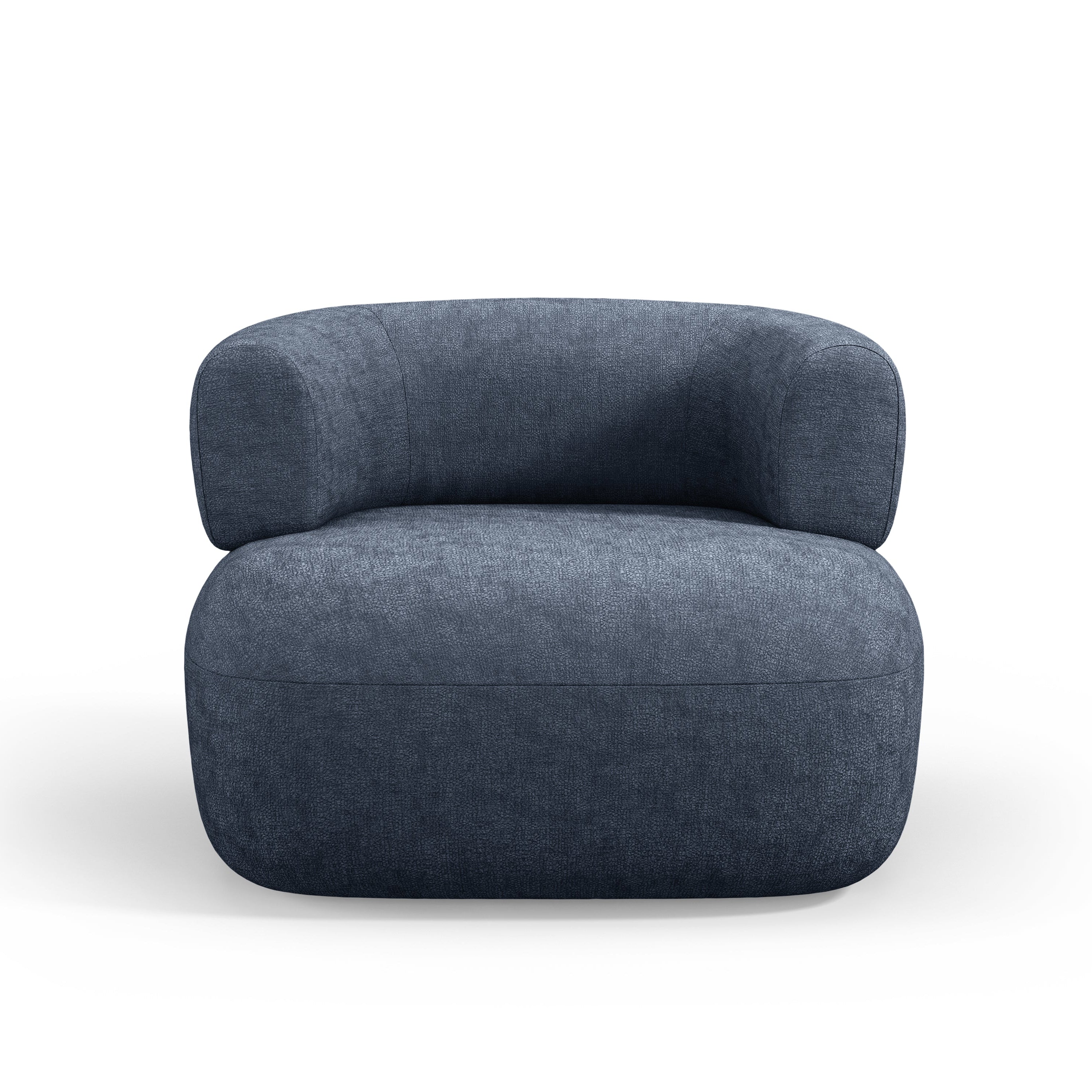 JENNY Armchair Dark Blue Chenille