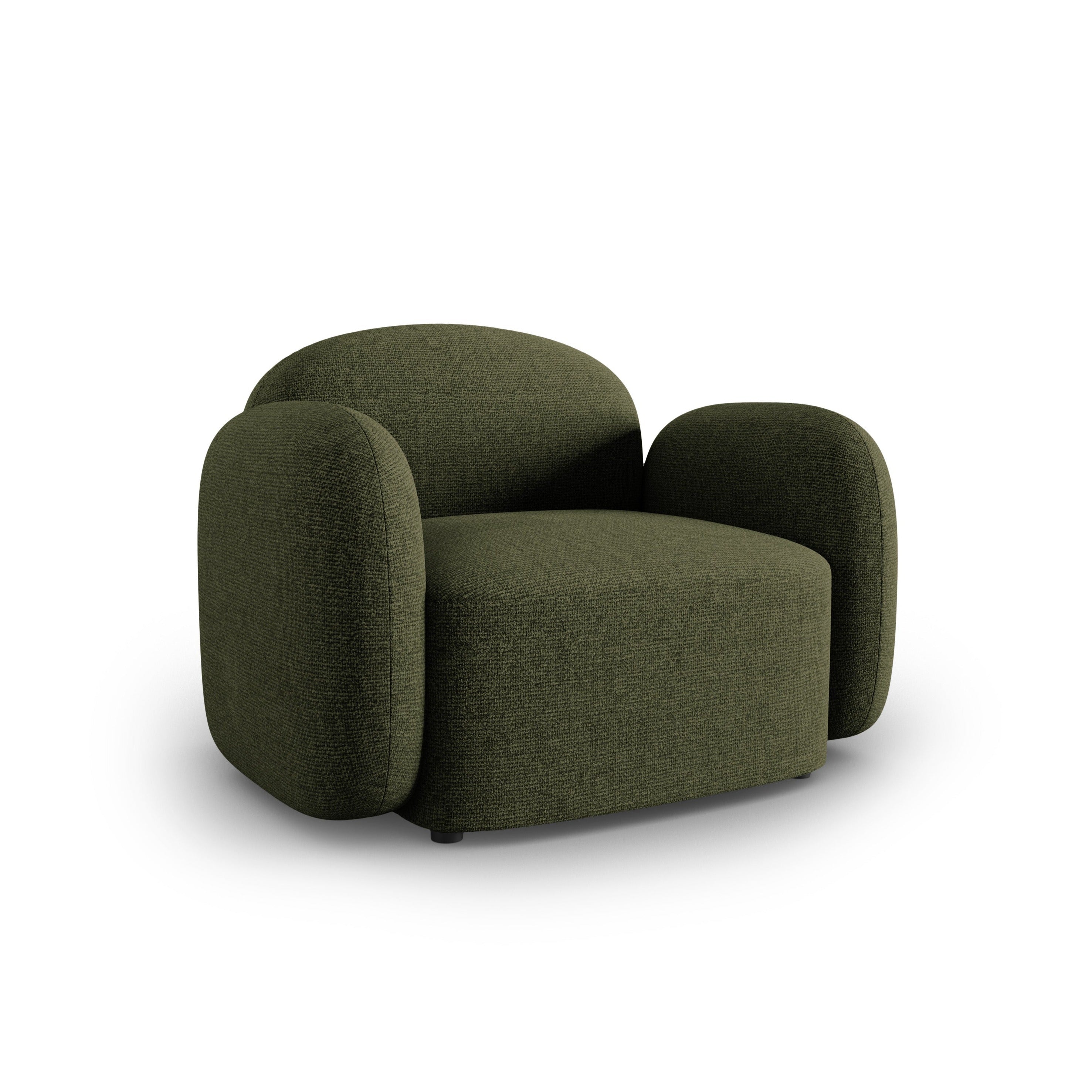 Fotel BLAIR szenil zielony melanż Micadoni Eye on Design